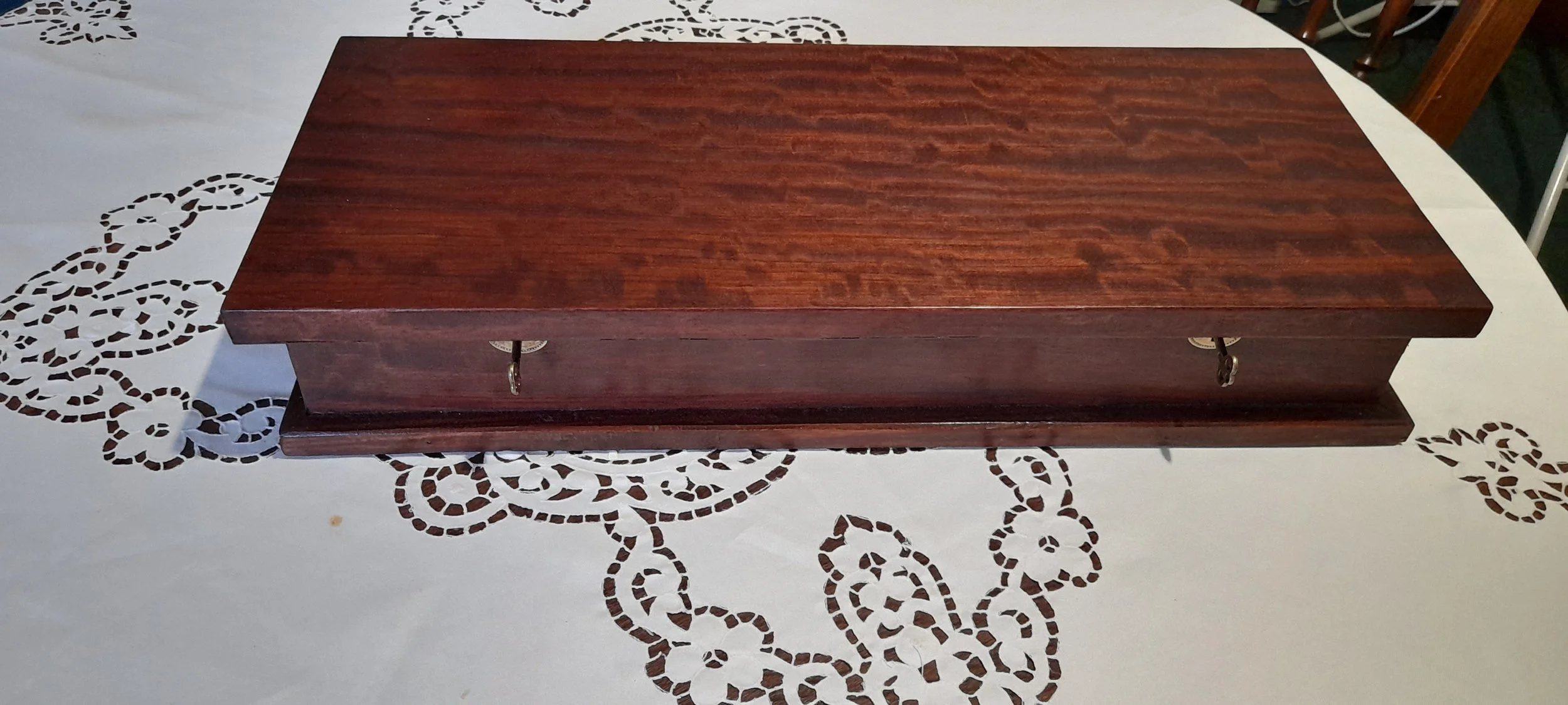 Long veneered Box