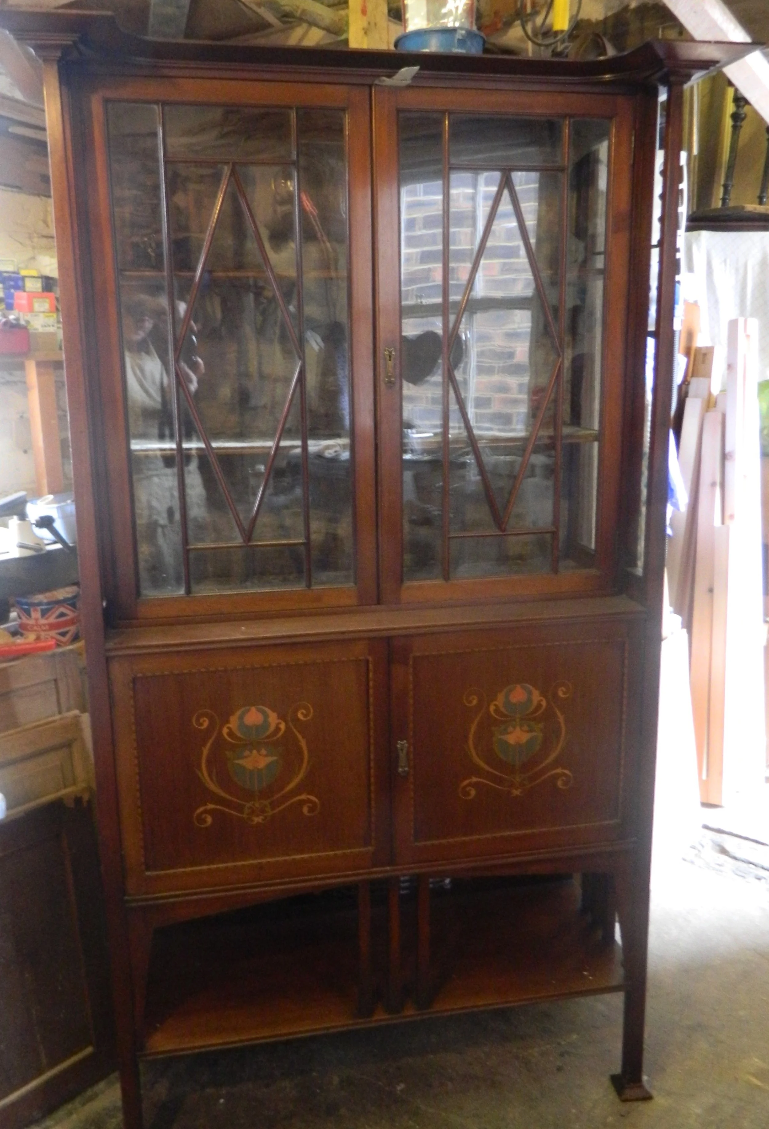Art Noveau Display Cabinet
