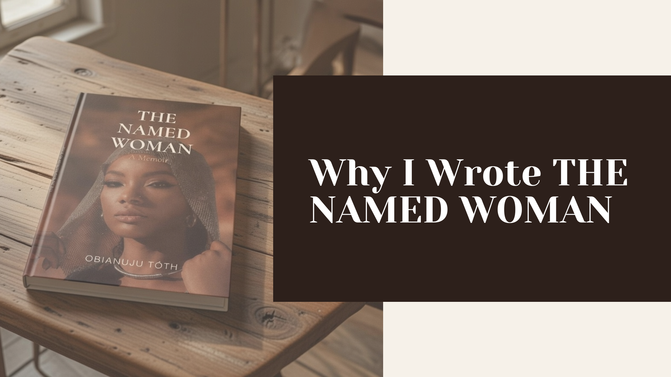 THE NAMED WOMAN: A Memoir About Ending Self-Betrayal