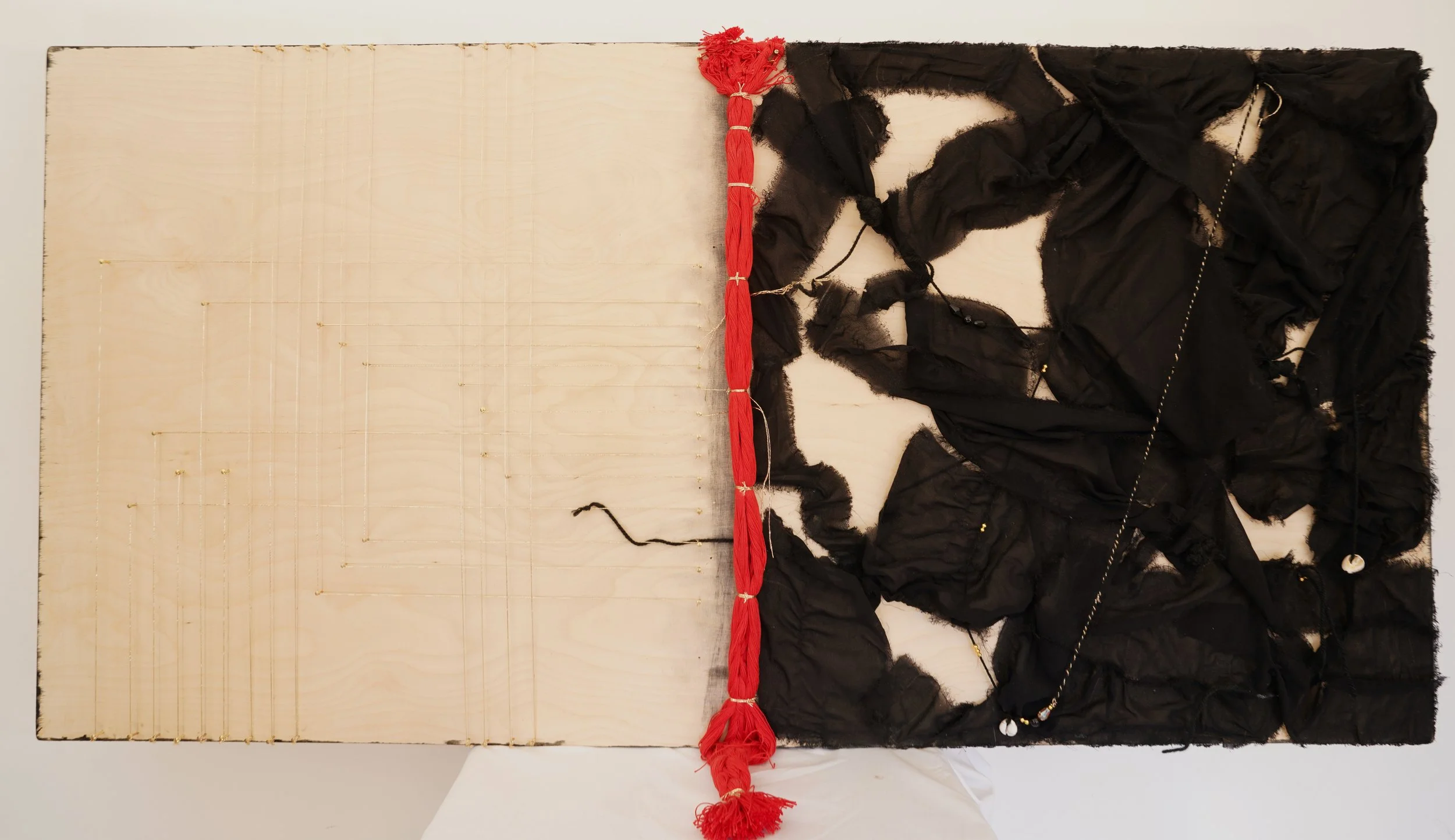 Collision Line — sculpture by Obianuju Tóth