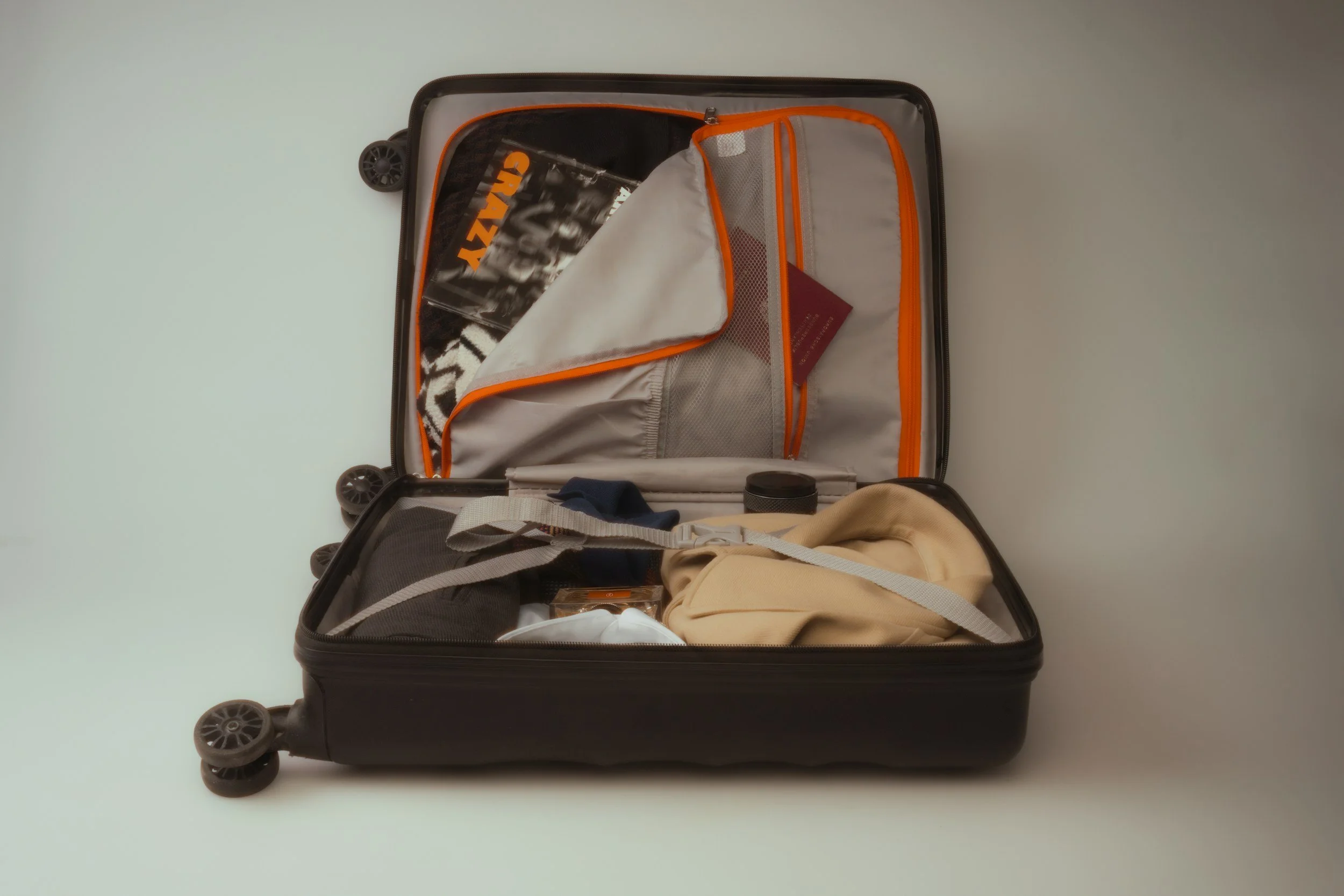 Packing and organization gear for travel.