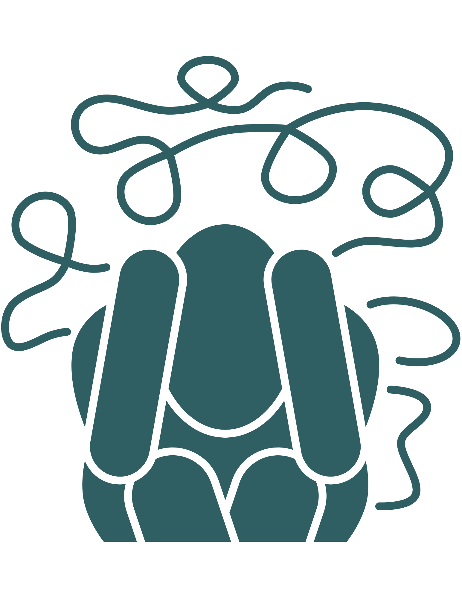 Feeling overwhelmed icon