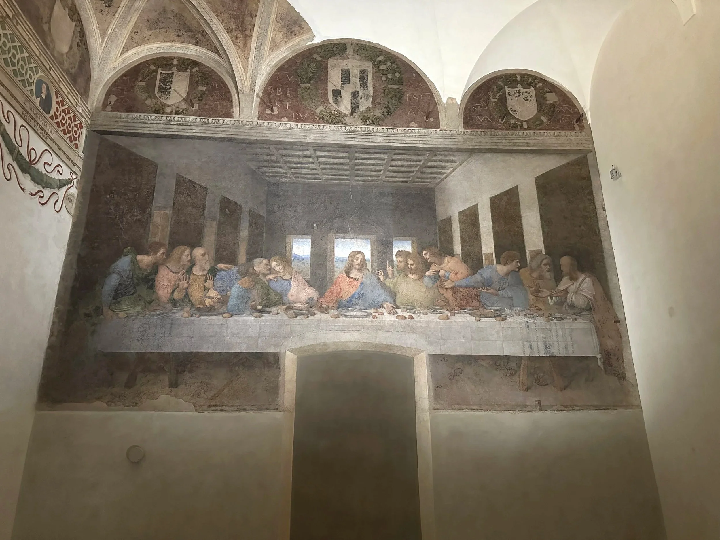 The Last Supper art work in Milan Italy.