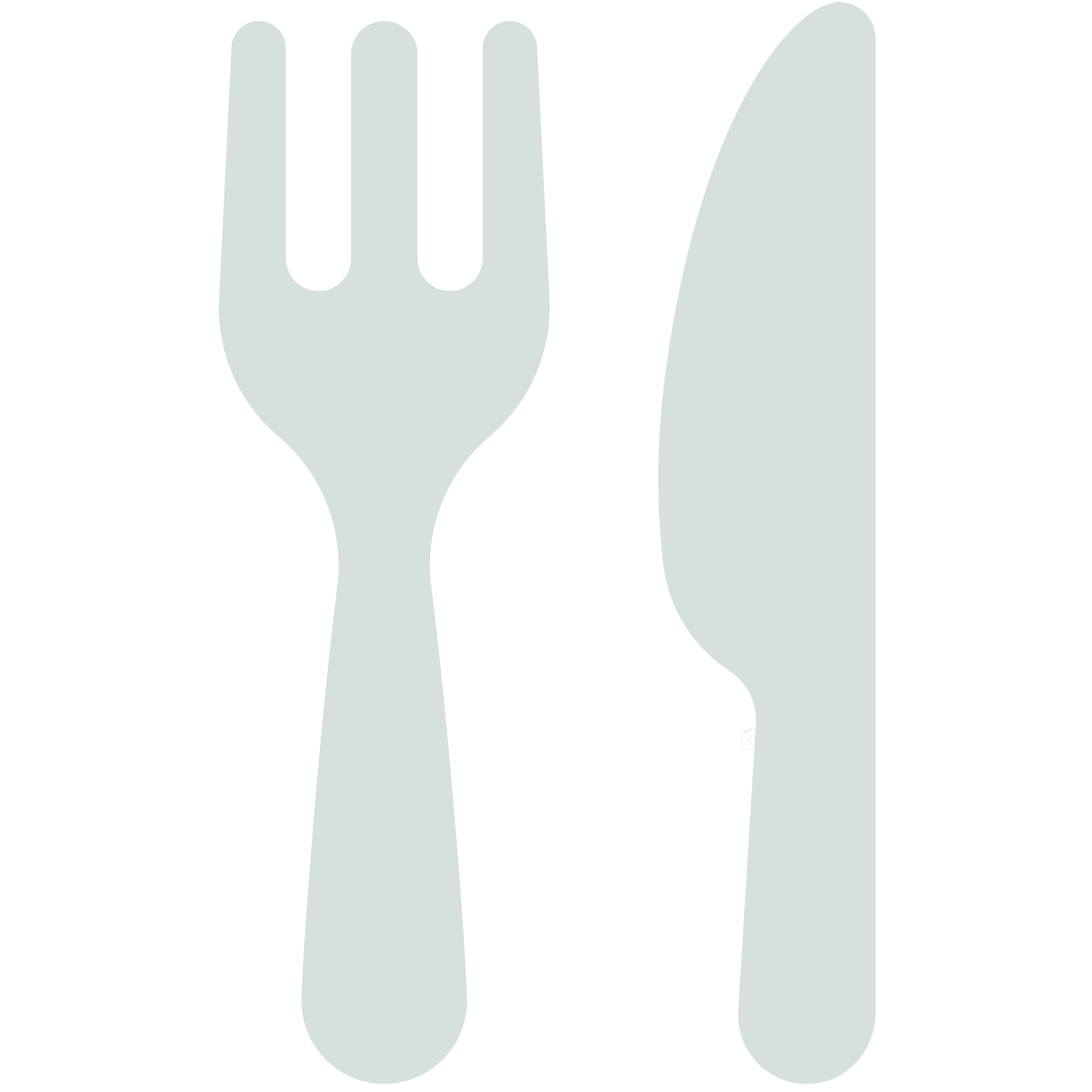 Utensils icon representing dining abroad, local cuisine, and restaurant experiences.