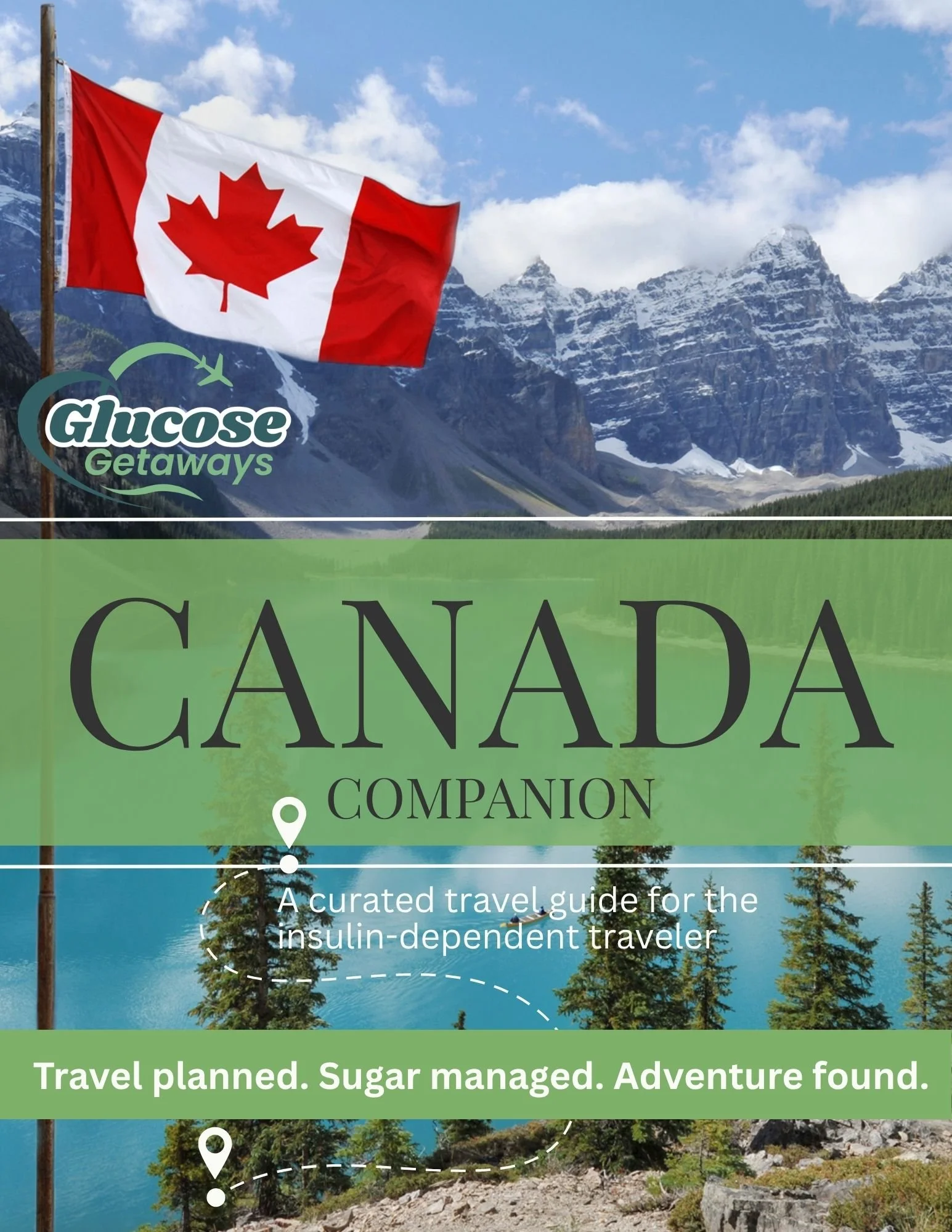Cover page of my Canada guidebook.