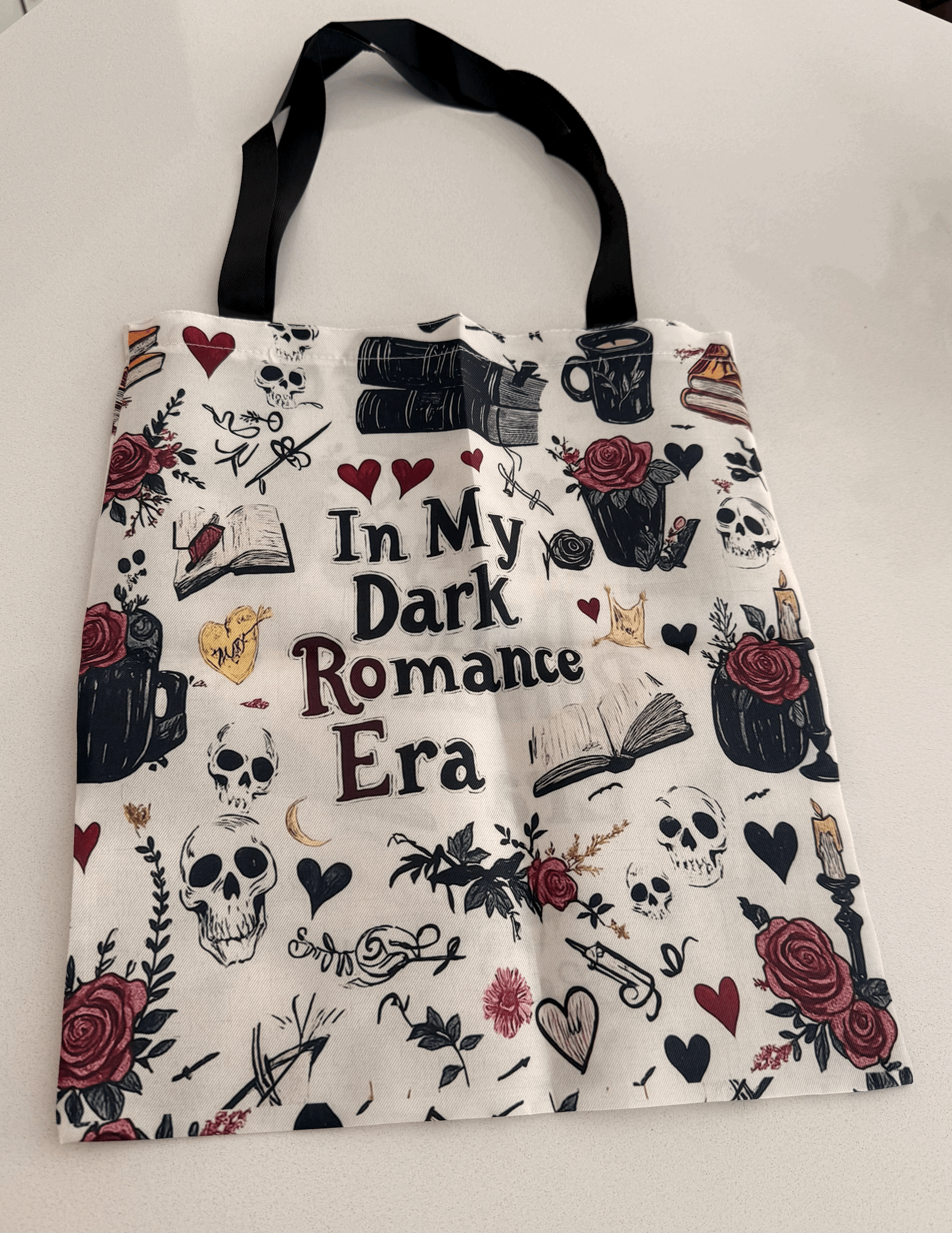 Book themed Tote Bag