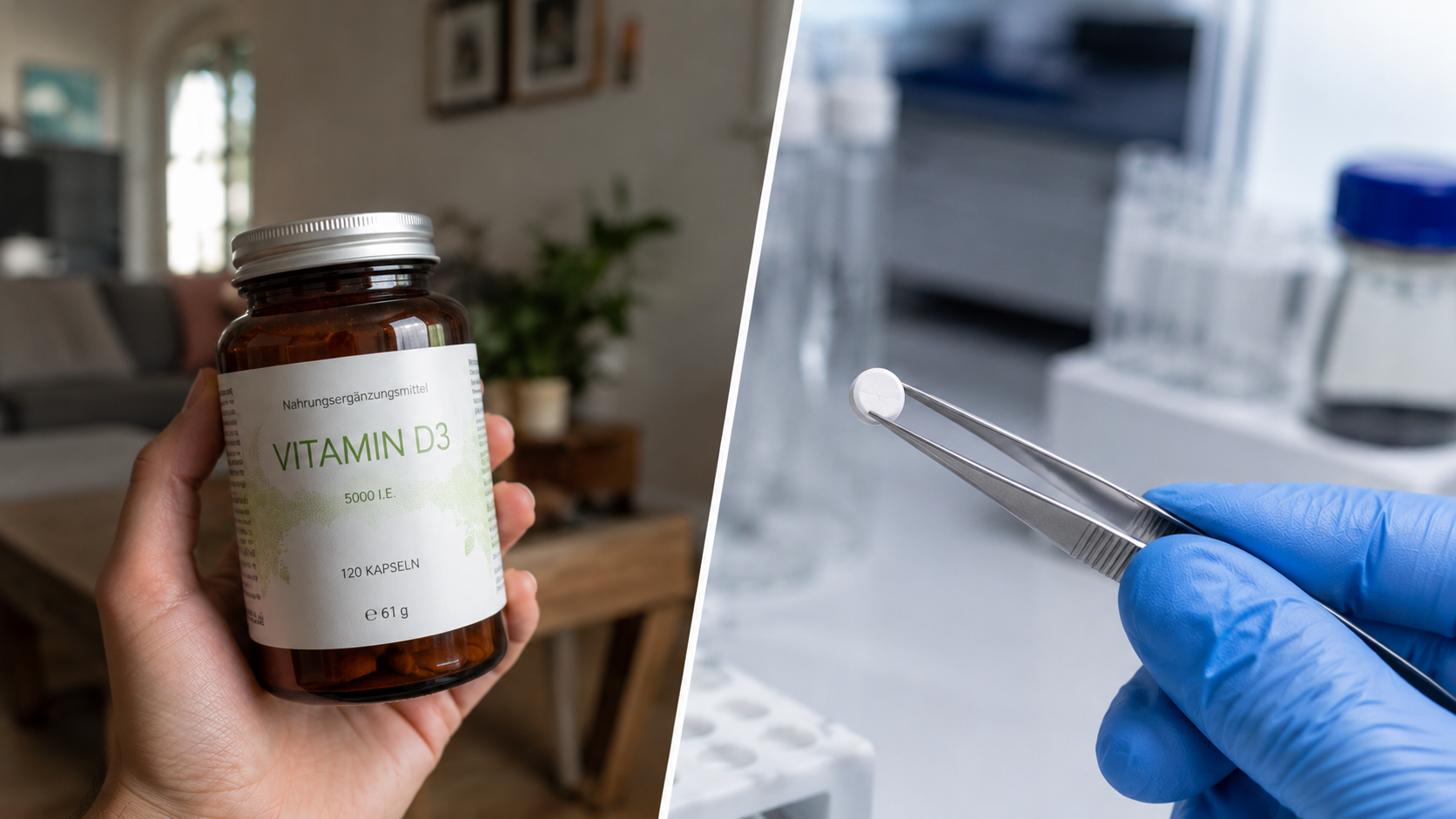 Nahrungsergänzungsmittel vs. Medikamente: Warum „Vitamin“ nicht gleich „Vitamin“ ist