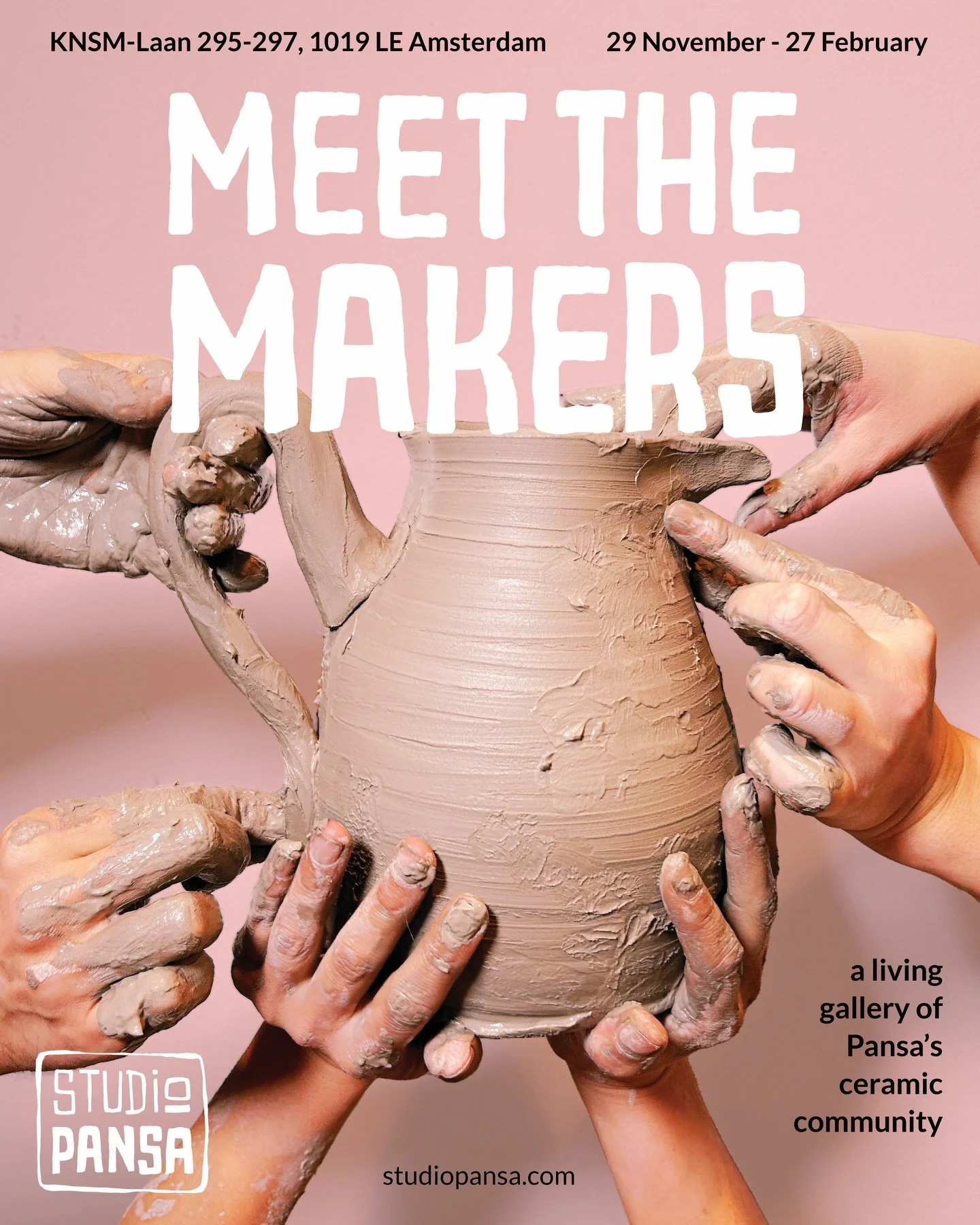 Maak kennis met de makers... achter de muren Studio Pansa💛
Deze winter verandert onze gallery in een levendige showcase van het ongelooflijke talent binnen onze gemeenschap!

Vanaf vandaag tot en met 27 februari 2026 is er een wisselende tentoonstelling van wo