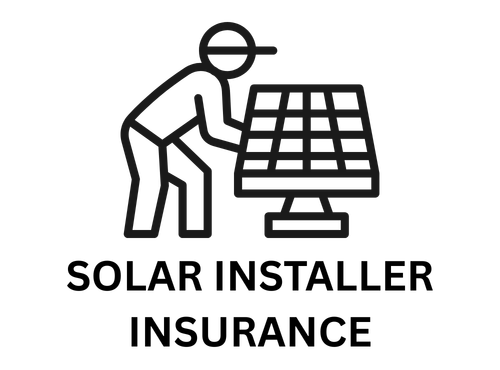 Solar installer fitting panels on roof – solar installer insurance Sunshine Coast