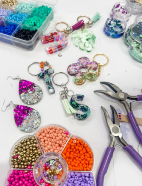 Uv resin workshop