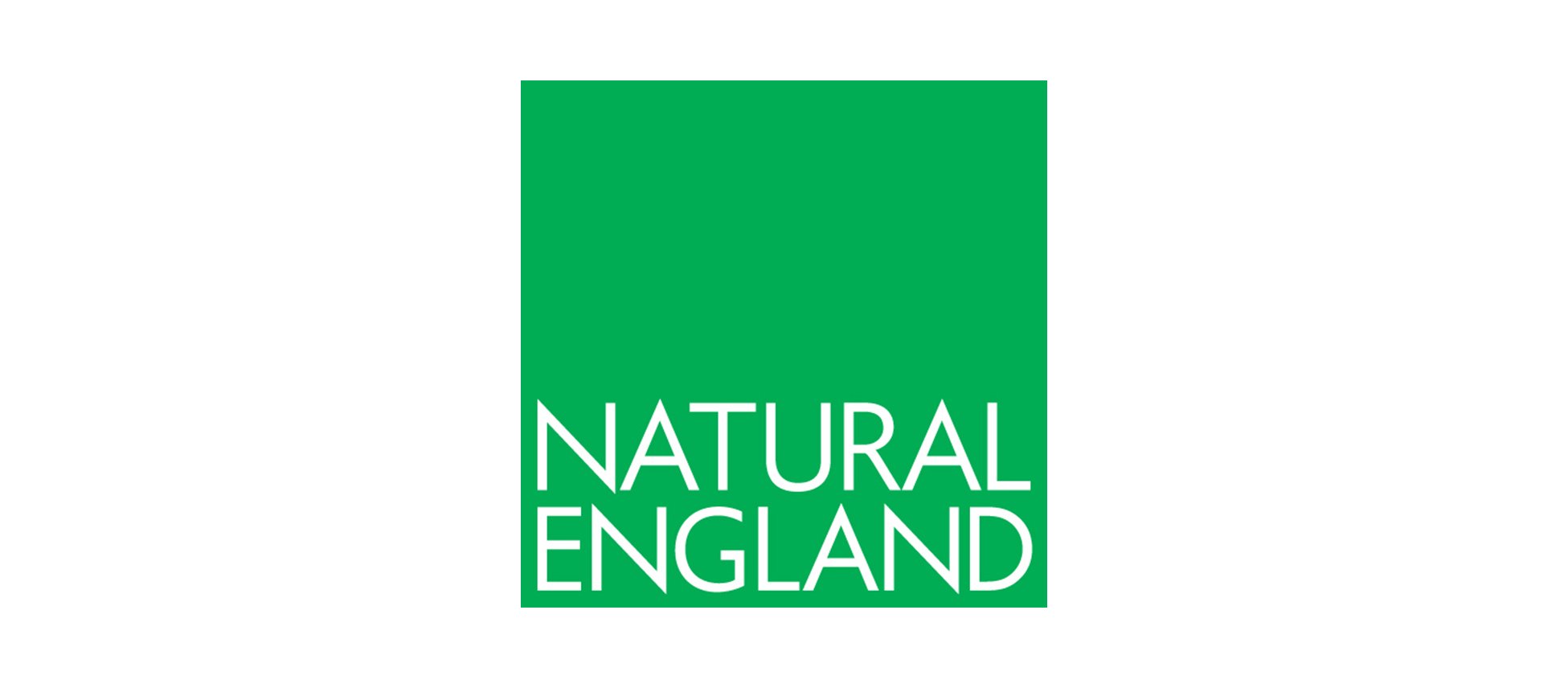 Green square with the words 'Natural England' written in white.