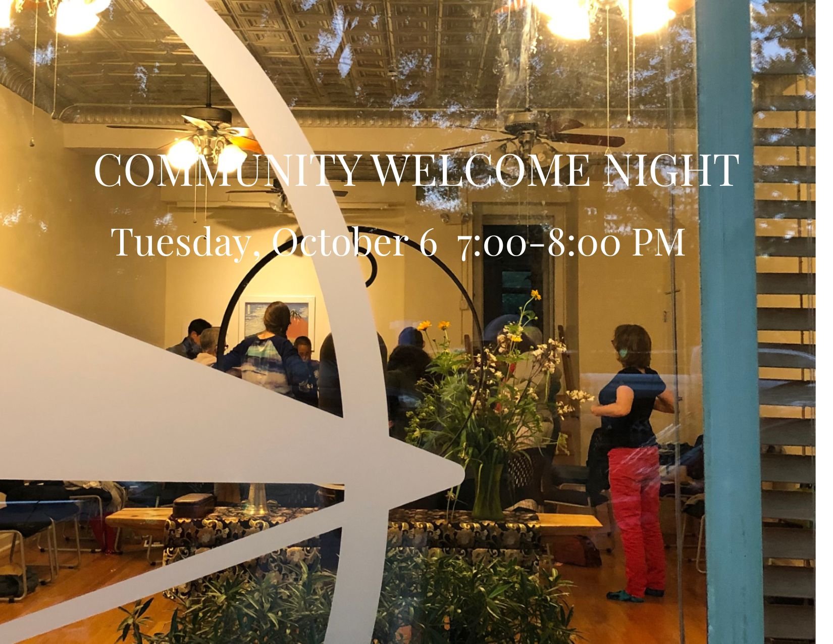 Community Welcome Night - October 6