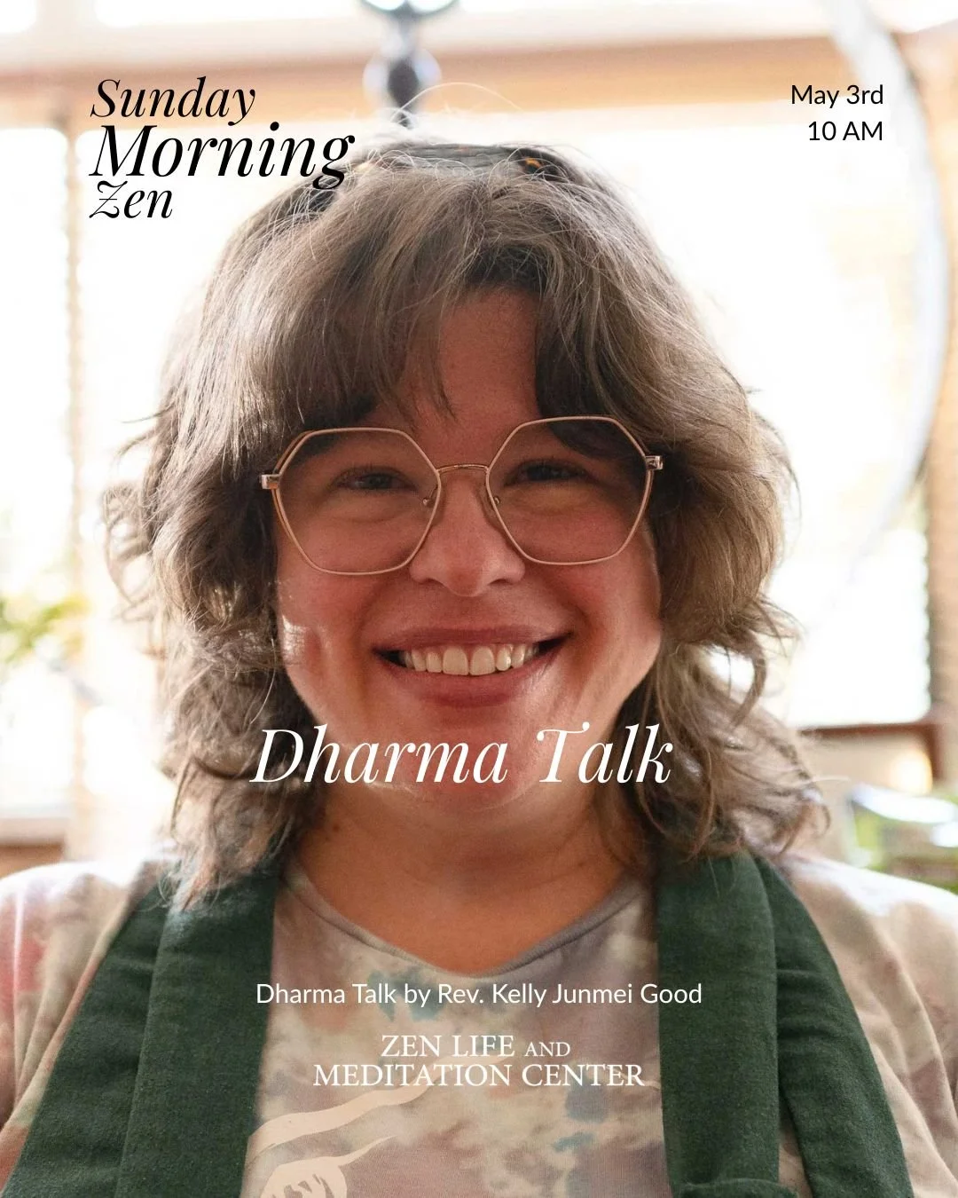 Join us for Sunday Morning Zen. 
Schedule:
8:15 Buddhist Service
9:00 Meditation
10:00 Dharma Talk
11:00 Kinship Hour
You may attend in-person or online. Everyone is welcome!

Visit us: https://www.zlmc.org
Muddy Waters Blog &mdash; dharma reflection