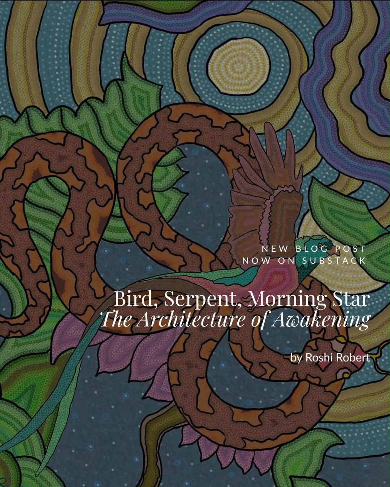 Our Abbot, Roshi Robert Joshin Althouse, reflects on Quetzalcoatl, the plumed serpent, morning star, artisan-god, and spiritual warrior, and the threshold moments that call for transformation, renewal, and return.

https://open.substack.com/pub/muddy
