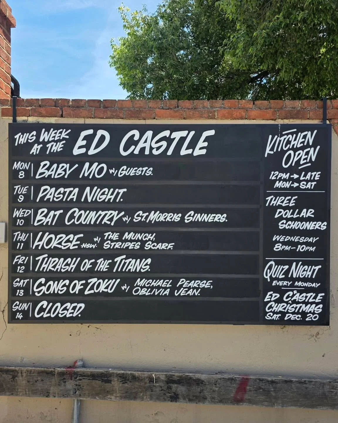 THIS WEEK AT THE ED: