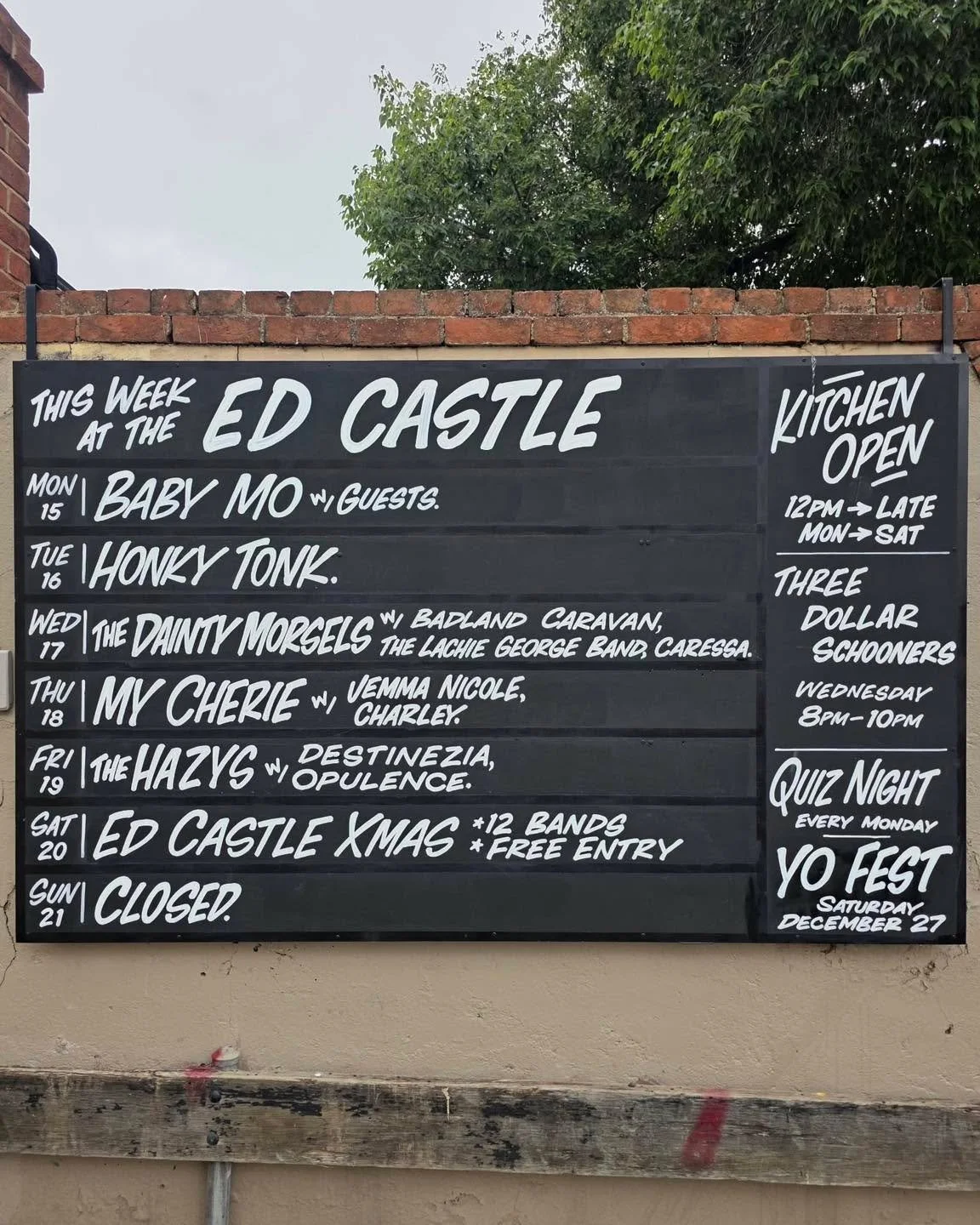 THIS WEEK AT THE ED: