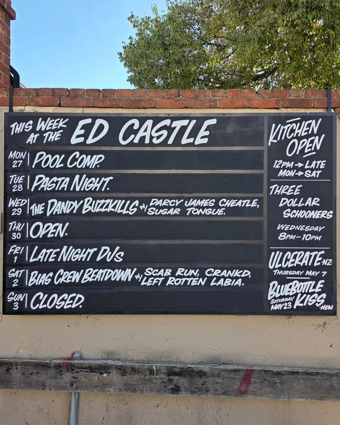 THIS WEEK AT THE ED: