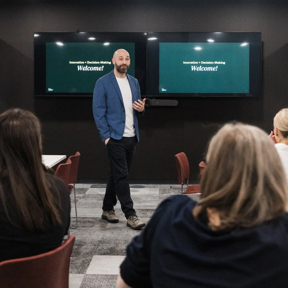 This week in London, our @peopleplaybook team led our first workshop for @itv Developing Future Executives programme. 🚀📺

The full day session was expertly designed and delivered by two of our brilliant Playmakers, Ashley Smallwood, M.Ed. and Corne