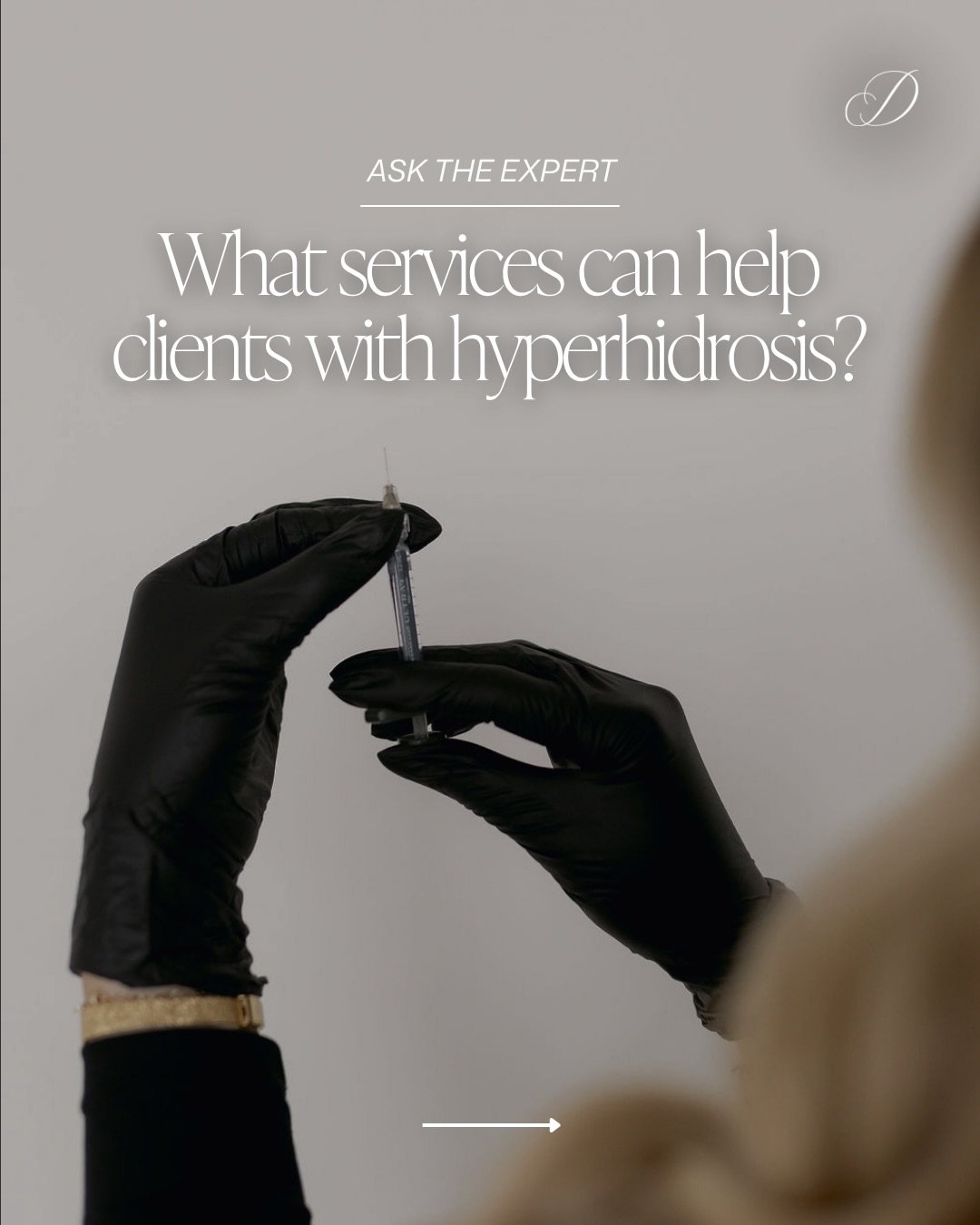 If you find yourself constantly changing shirts, avoiding certain colours, carrying extra deodorant, or feeling self-conscious about sweat marks, you may be experiencing hyperhidrosis (excessive sweating). 

Hyperhidrosis can affect the underarms, pa