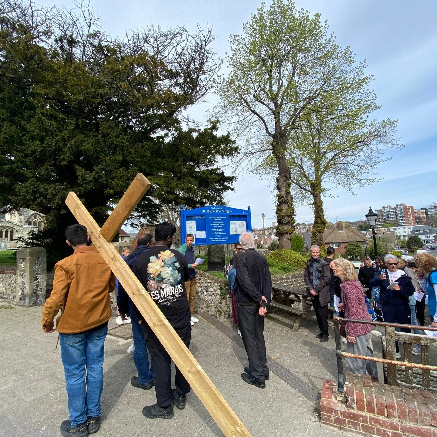The Good Friday (April 2nd) ecumenical Walk of Witness timings have now been confirmed by the Old Town Church Leaders. 
They will be as follows: 
10.30am Start end of Central Avenue
10.45am St Gregory&rsquo;s
11.00 St Elisabeth&rsquo;s
11.15 Victoria