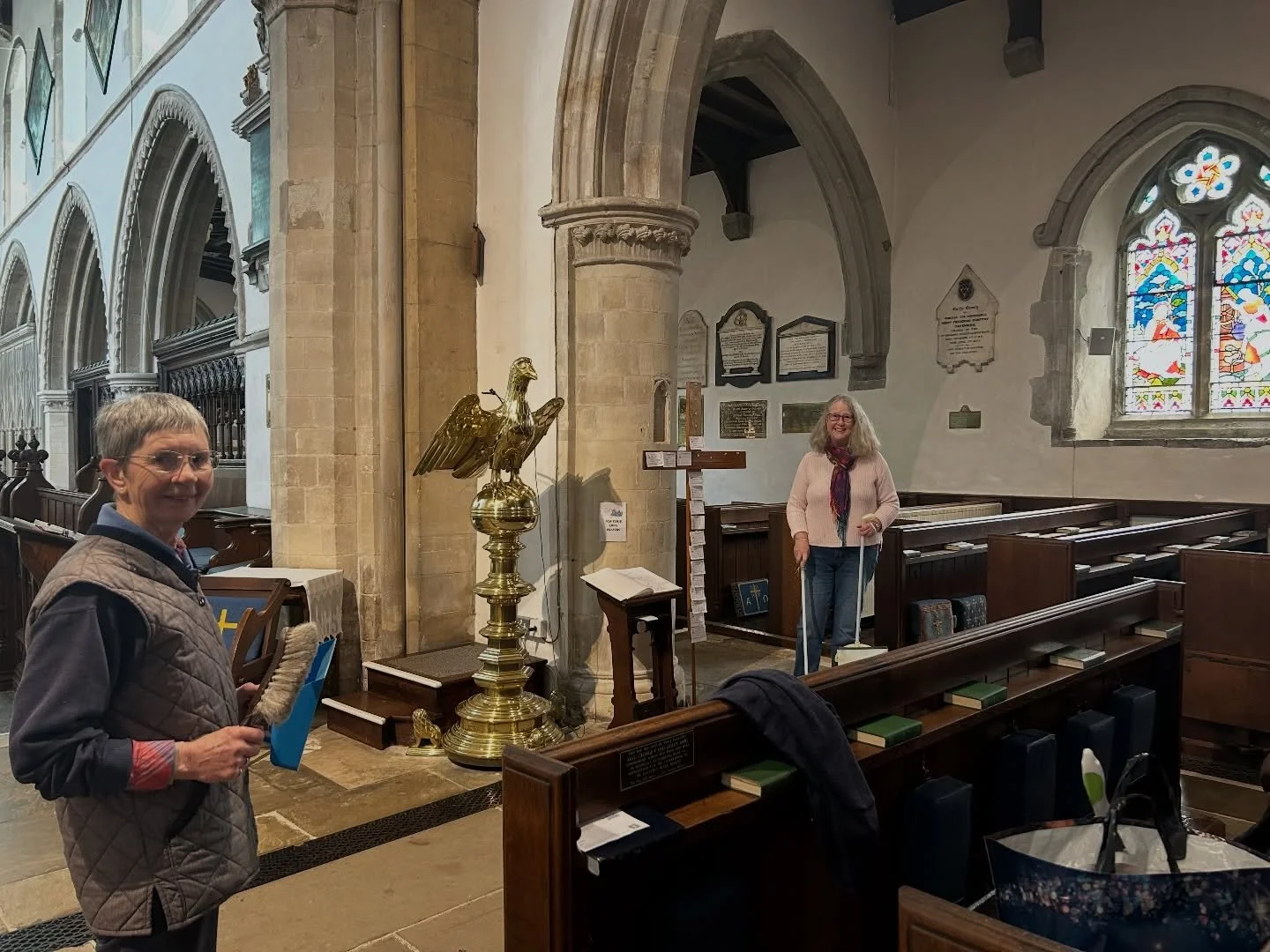 It has been a full day of preparations for Holy Week. Church cleaned by &lsquo;spic n span&rsquo; this morning and the liturgies are all ready for a walk through with the altar party this evening. Join us next week for the most important week in the 