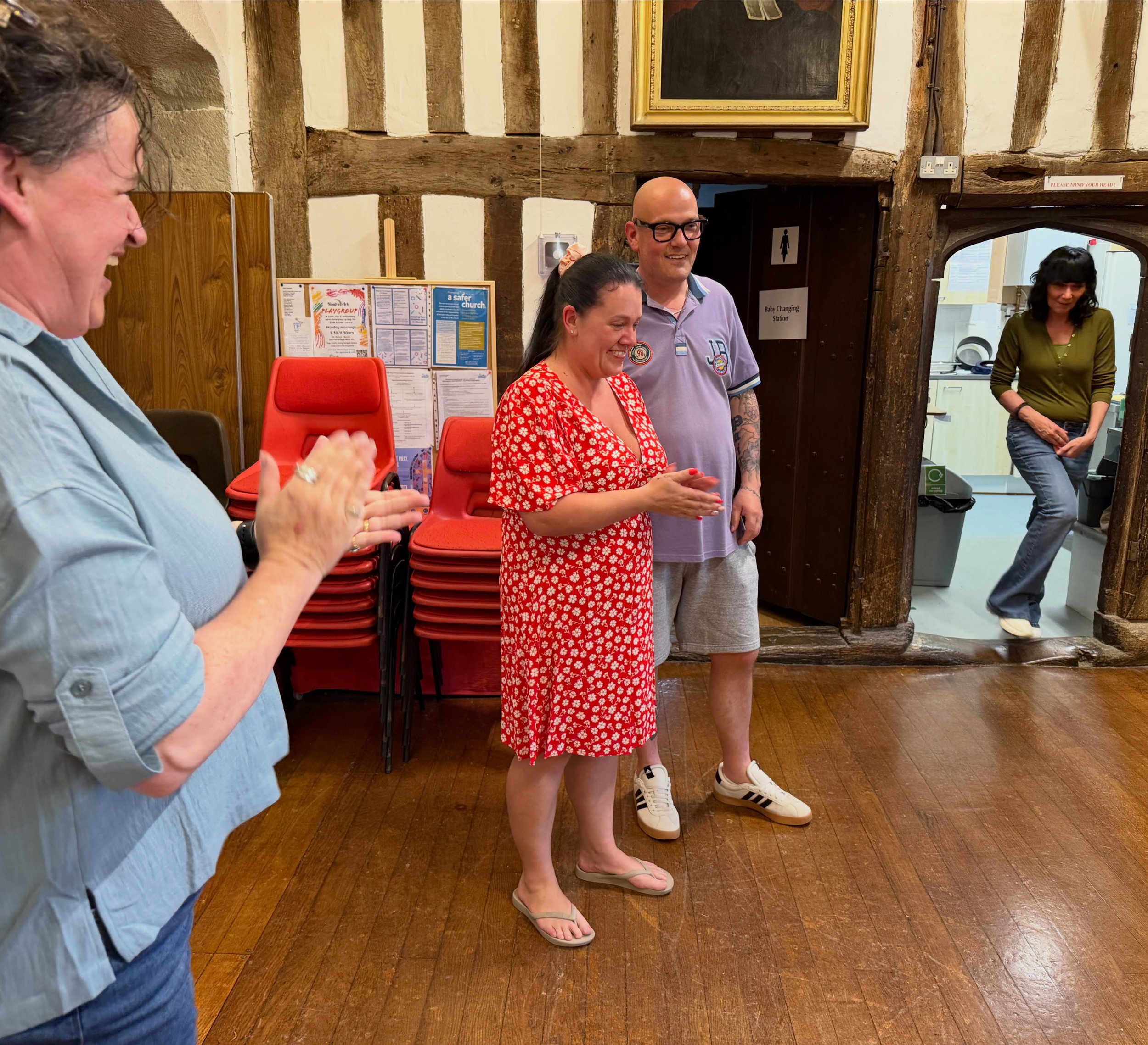 A splendid evening to &lsquo;Raise the Roof&rsquo; was provided by Wayne &amp; Becky last night. It was a delicious meal, enjoyed by all!
