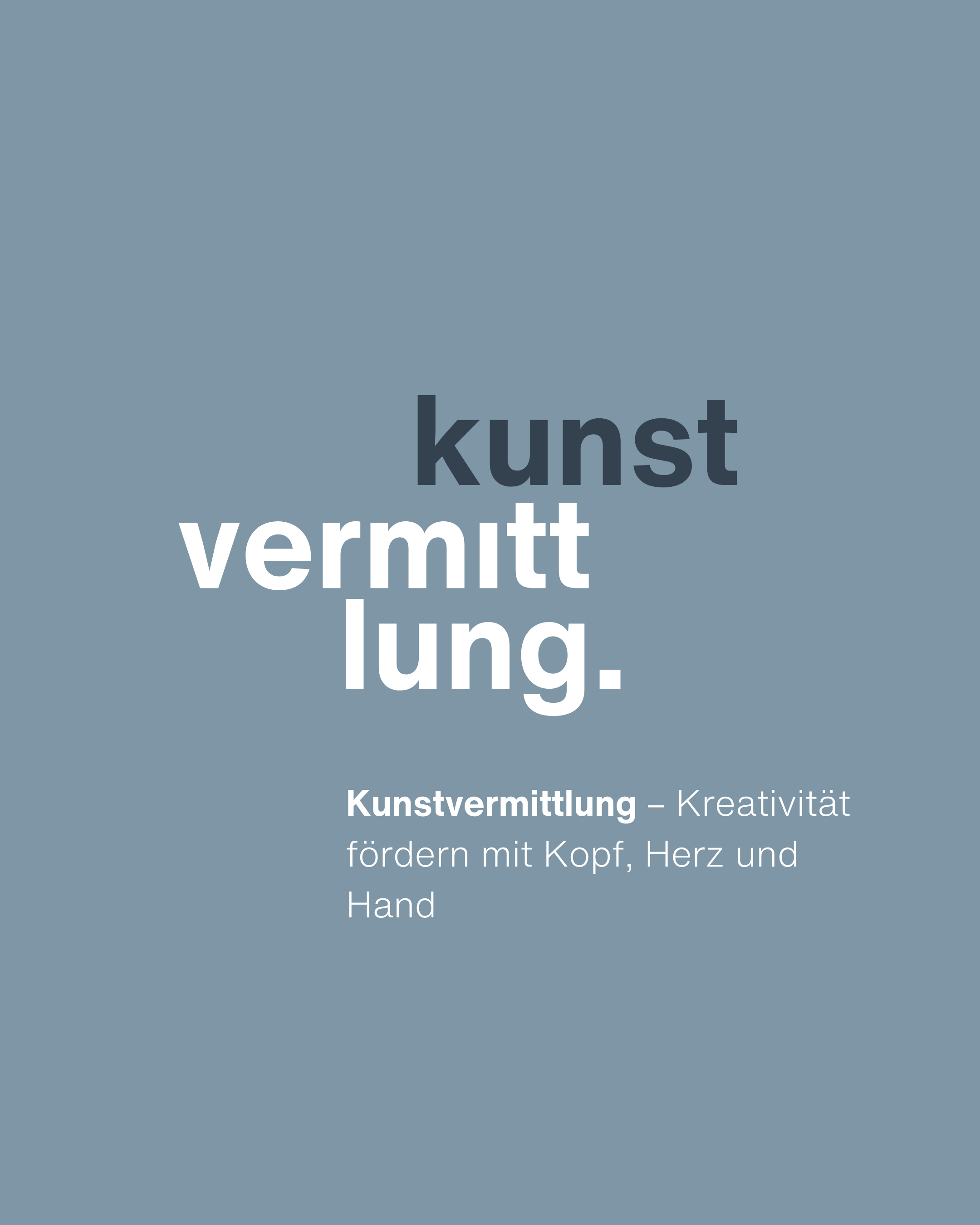 N°1 – Kunstvermittlung