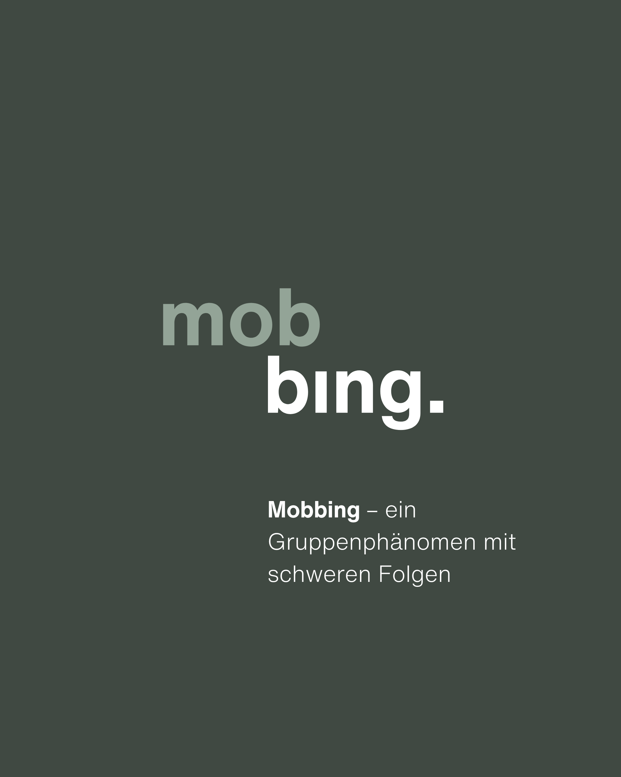 N°25 – Mobbing