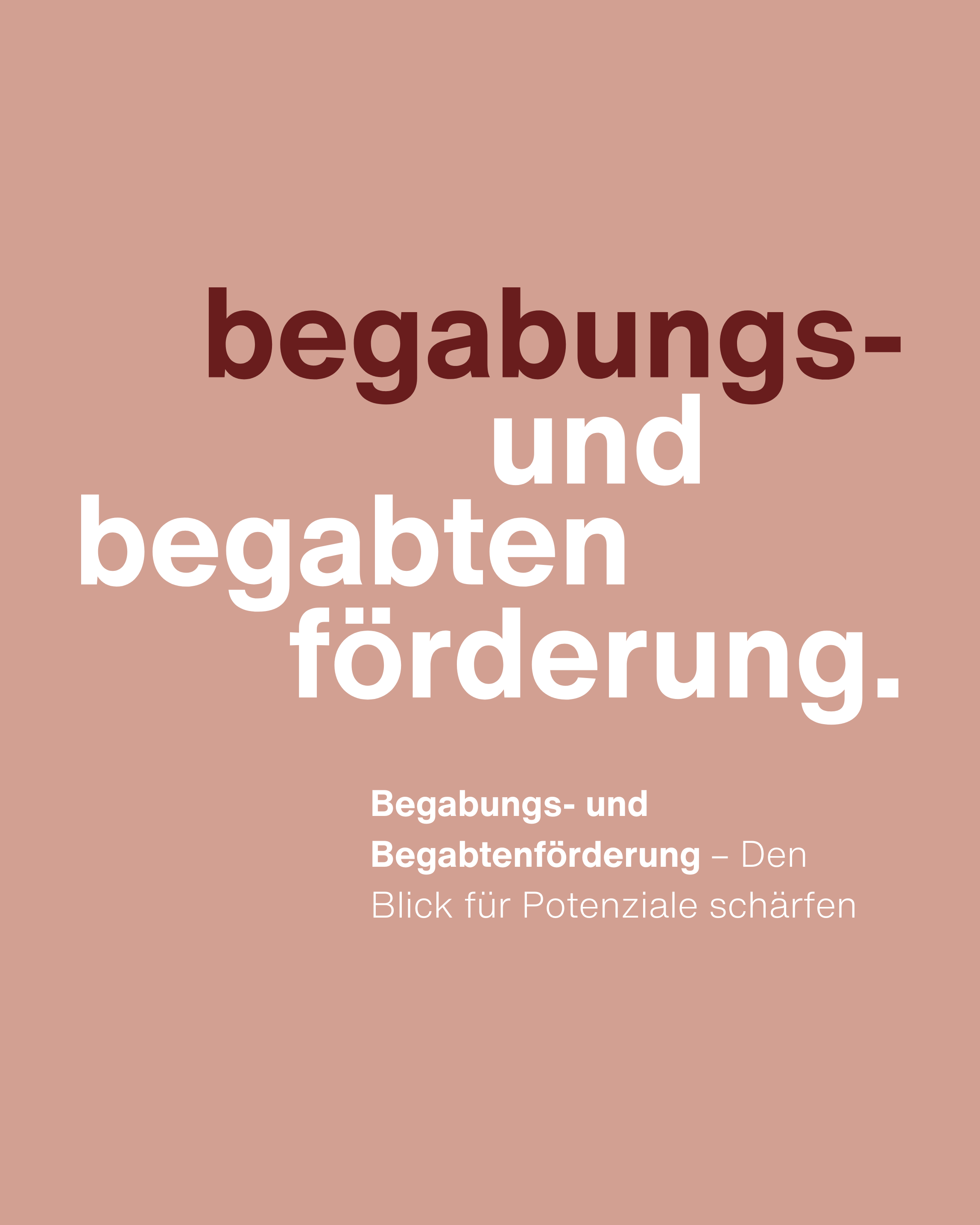 N°28 – Begabungs- und Begabtenförderung