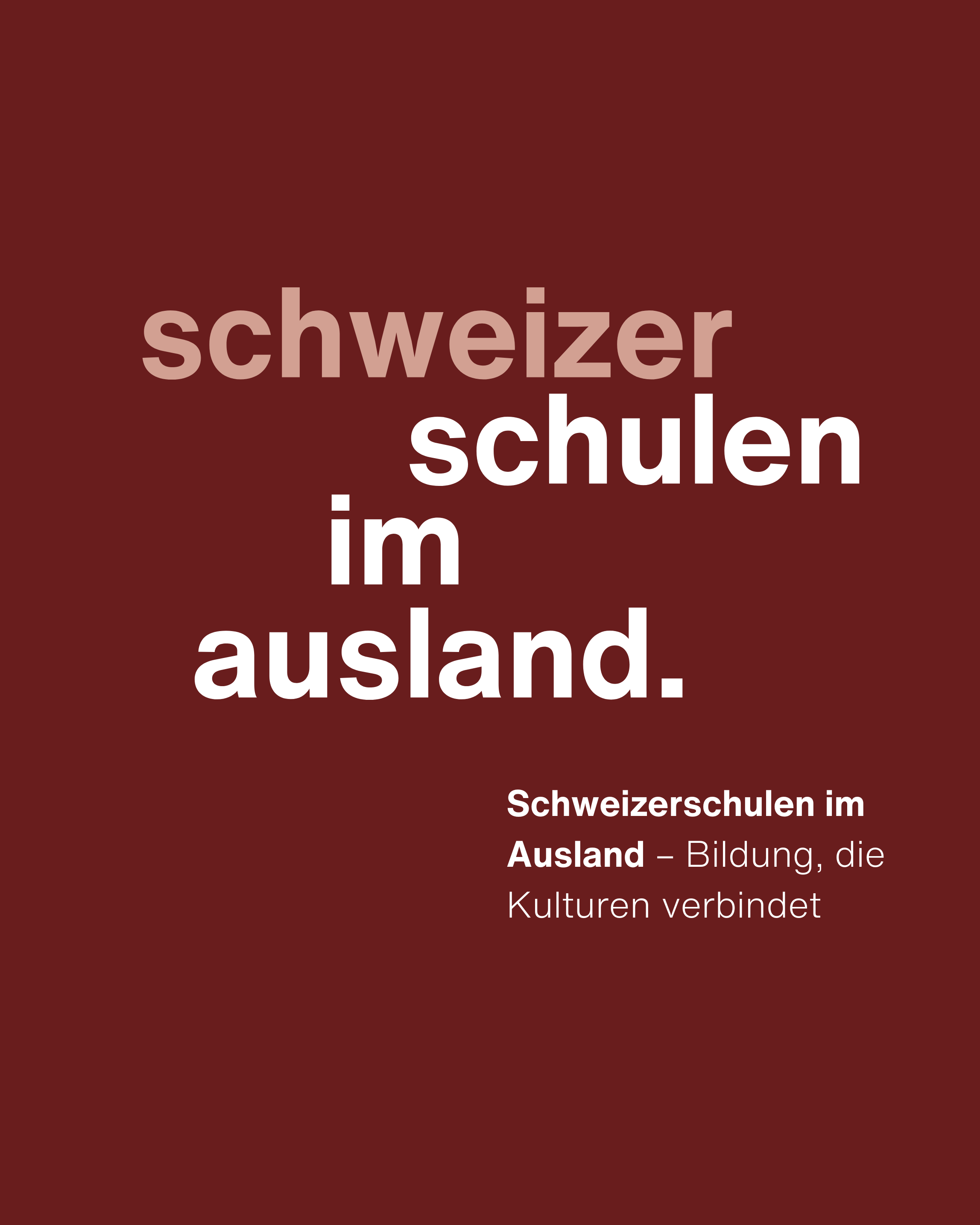Bonus – Schweizerschulen im Ausland