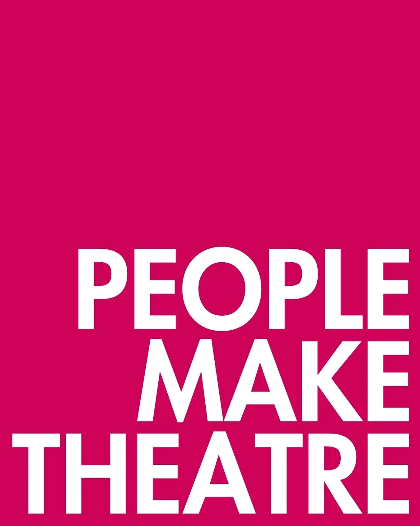 HELLO 👋 

Welcome to People Make Theatre, Scotlands newest hub for emerging &amp; returning artists.