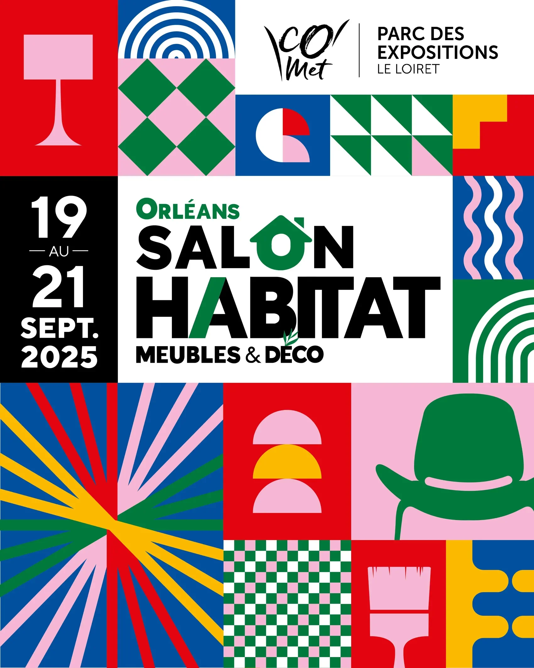 Salon de l’habitat 2025 CO’met Parc des Expositions Orléans