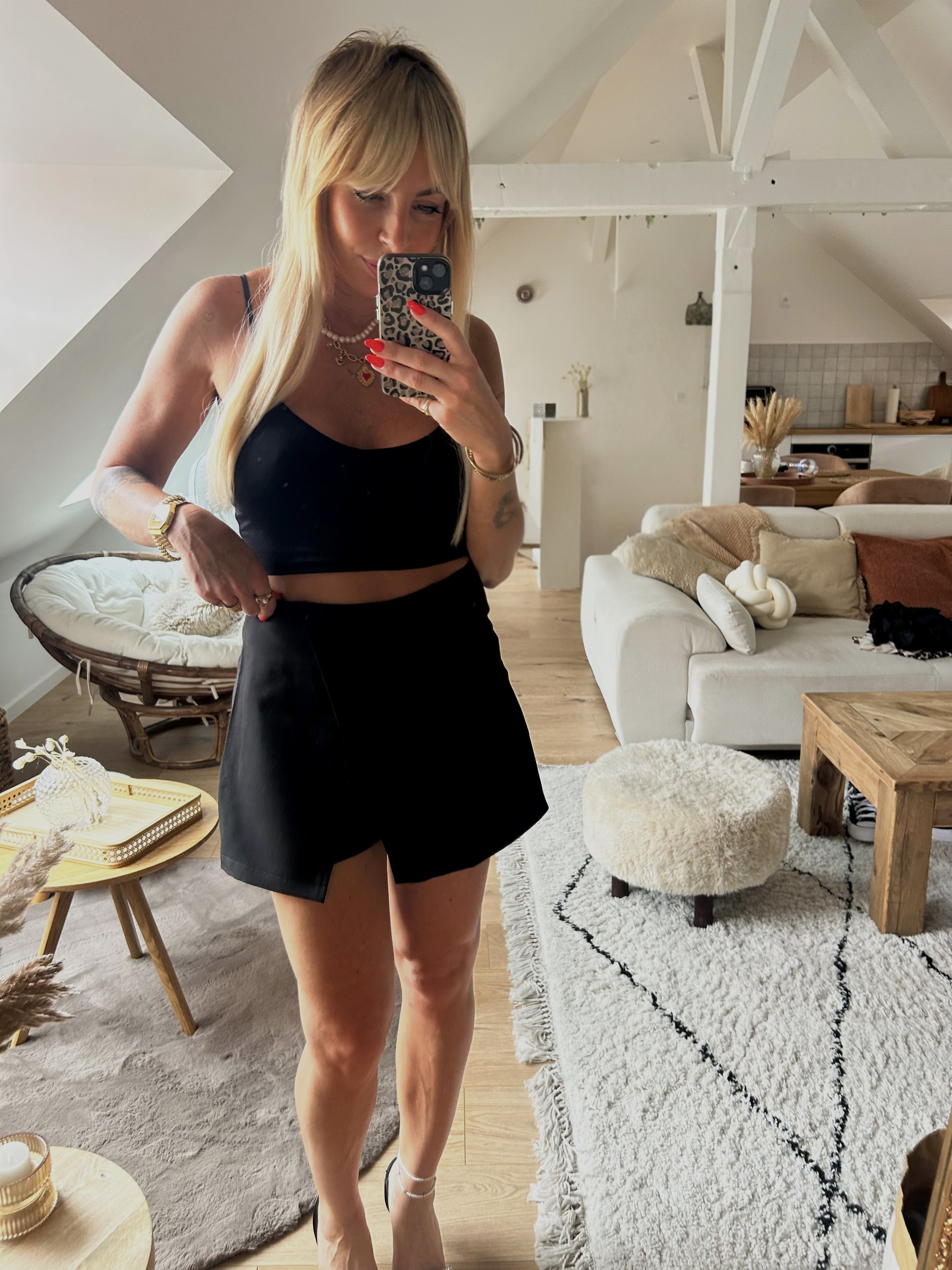 Jupe short Cassie