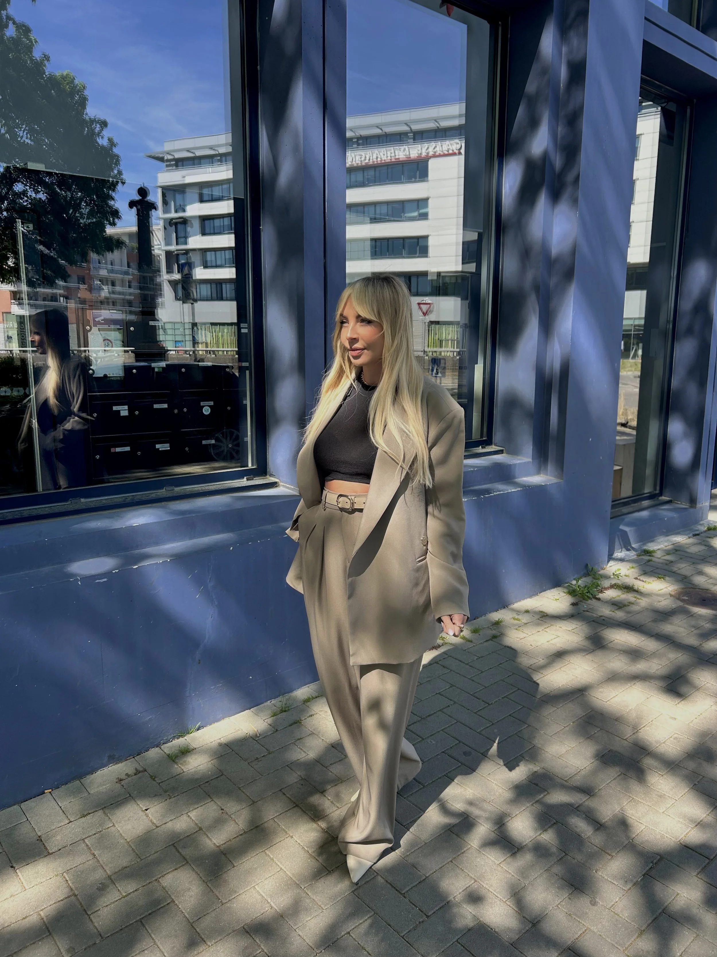 Blazer Kaïs Taupe