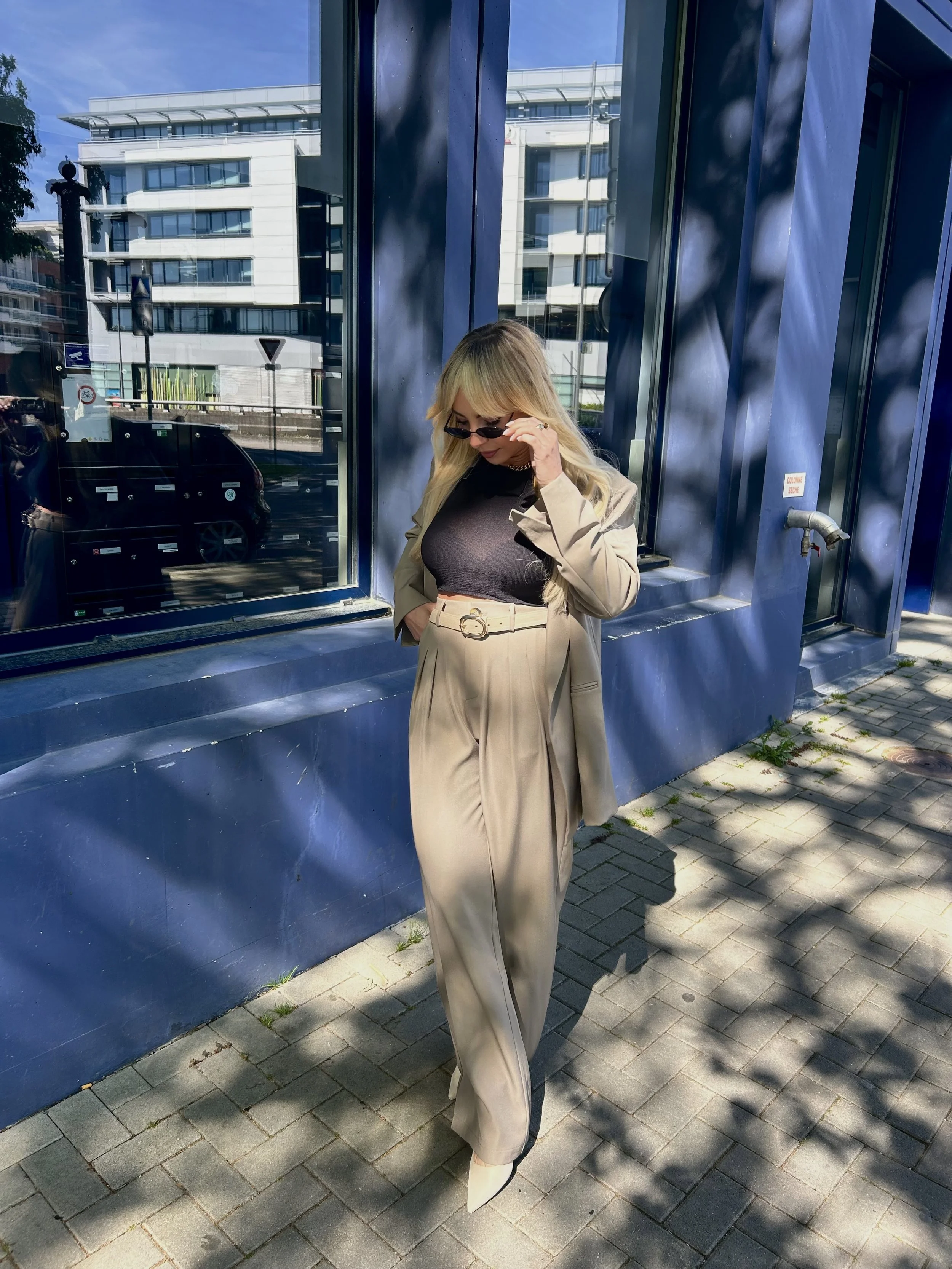 Pantalon Lenny Taupe