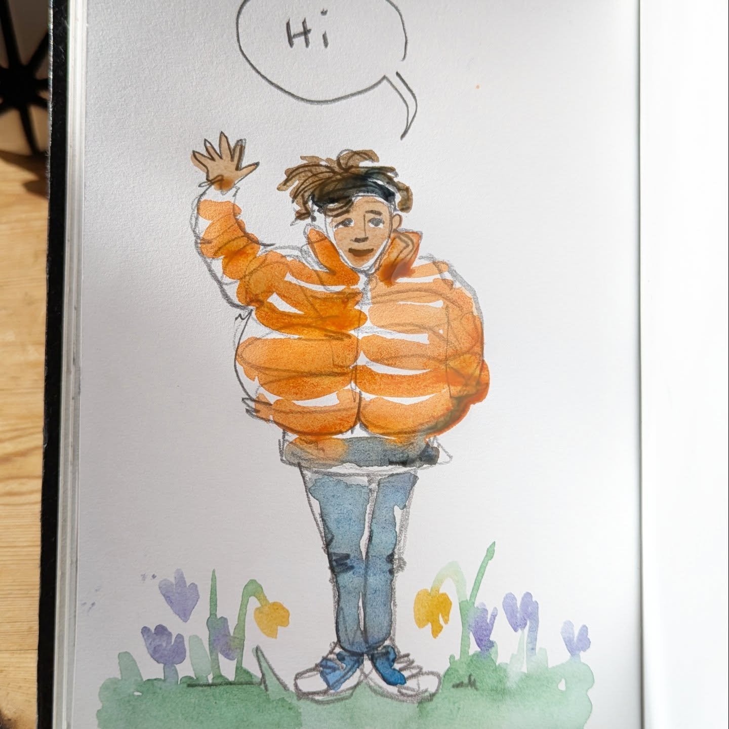 Maybe the start of how you'll continue to see me on this platform... Maybe not. 

#illustratoroninstagram #illustration_daily #newcomic #showingup #illustratorfedupwithmeta