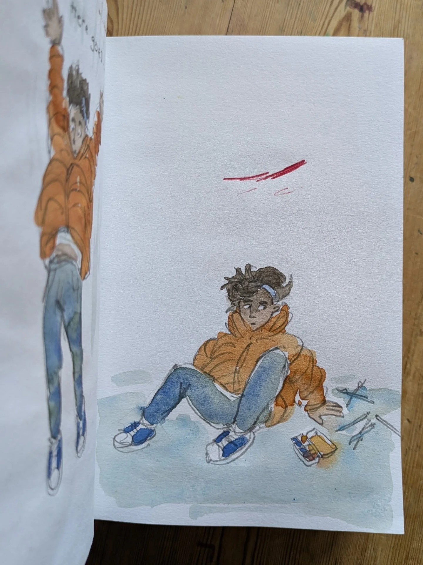 ...
.
#freepalestine #visualjournal #100dayschallenge #100dayschallenge2026 #illustratoroninstagram