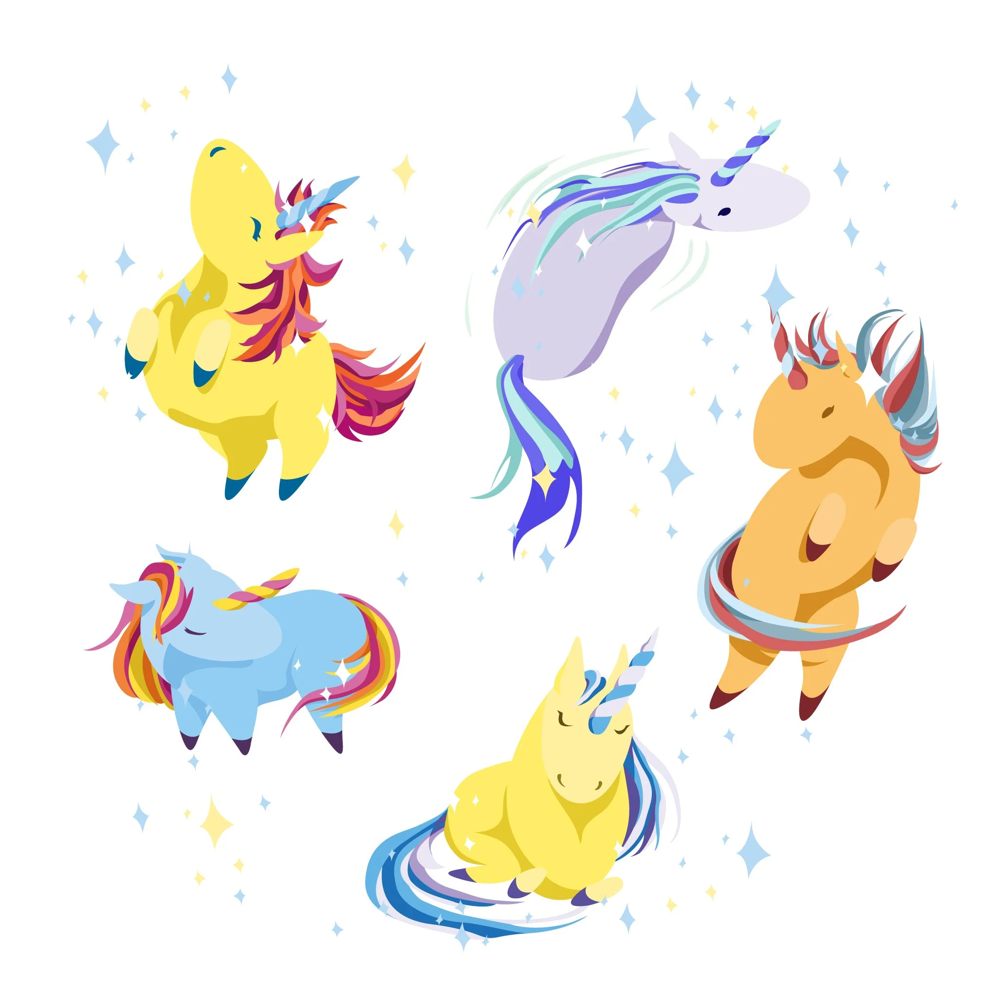 Unicorn Characters