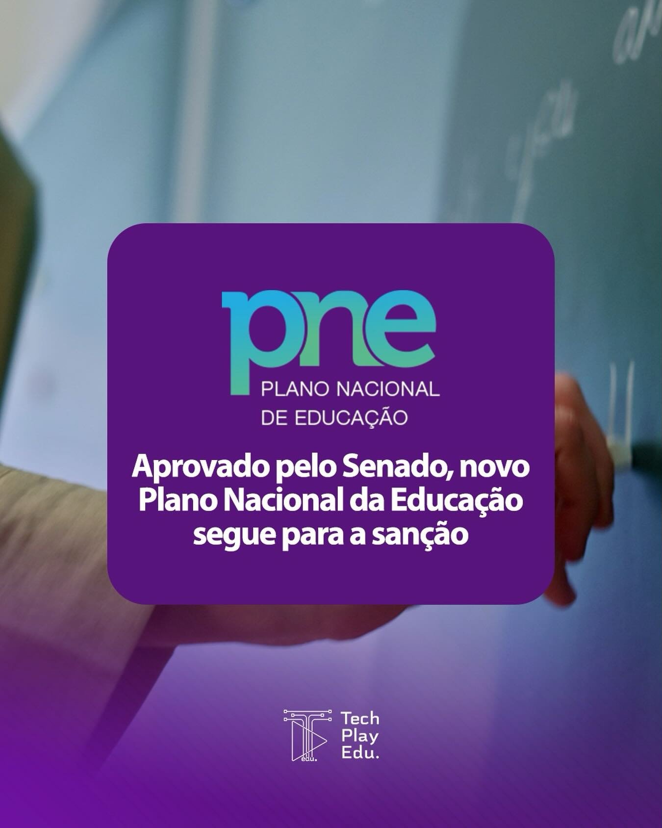 ⚠️ Aten&ccedil;&atilde;o para essa atualiza&ccedil;&atilde;o importante na educa&ccedil;&atilde;o do pa&iacute;s

O novo Plano Nacional de Educa&ccedil;&atilde;o foi aprovado pelo Senado e agora segue para san&ccedil;&atilde;o. Isso significa que nov