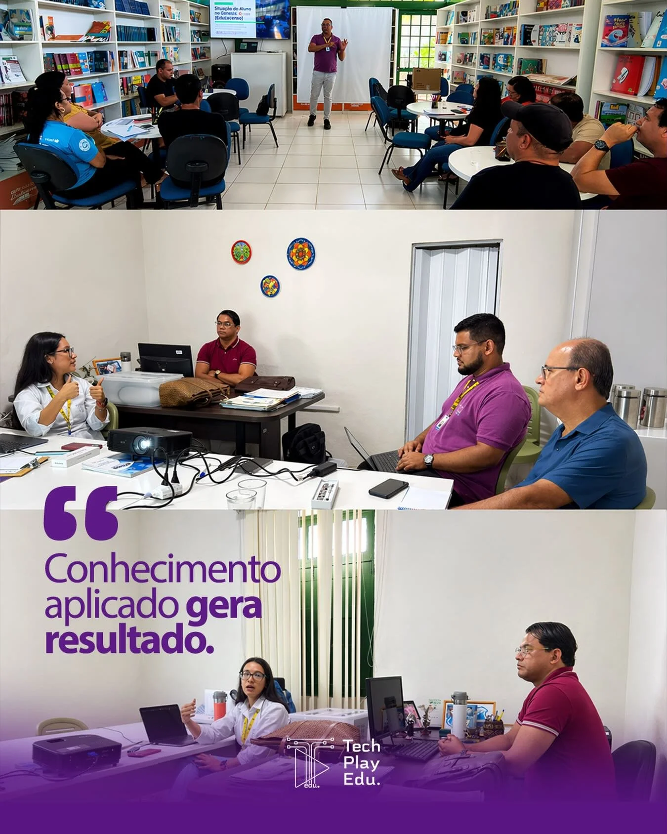 Mais um m&ecirc;s come&ccedil;ando&hellip; e a gente segue fazendo o que acredita: transformar conhecimento em pr&aacute;tica.

Porque quando sai do papel e vai pro dia a dia, o resultado aparece. &Eacute; no encontro, na troca e na constru&ccedil;&a