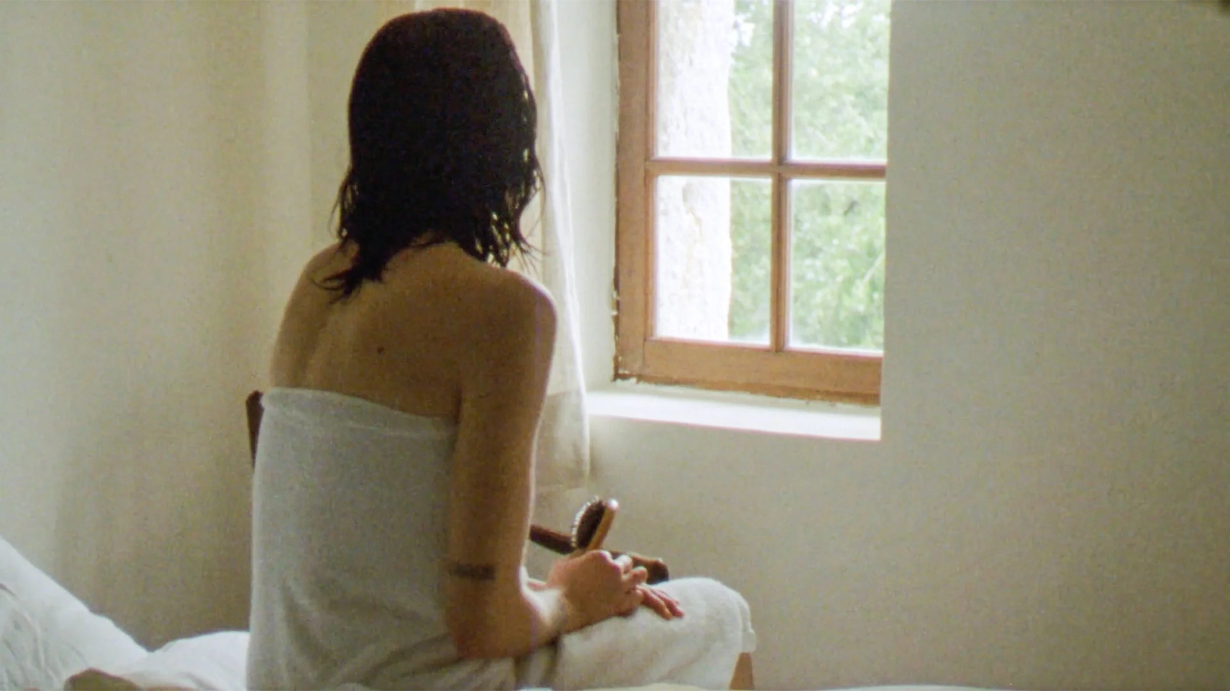 solitude (l'origin du monde), digitized 16mm film, 11 minutes 55 seconds.