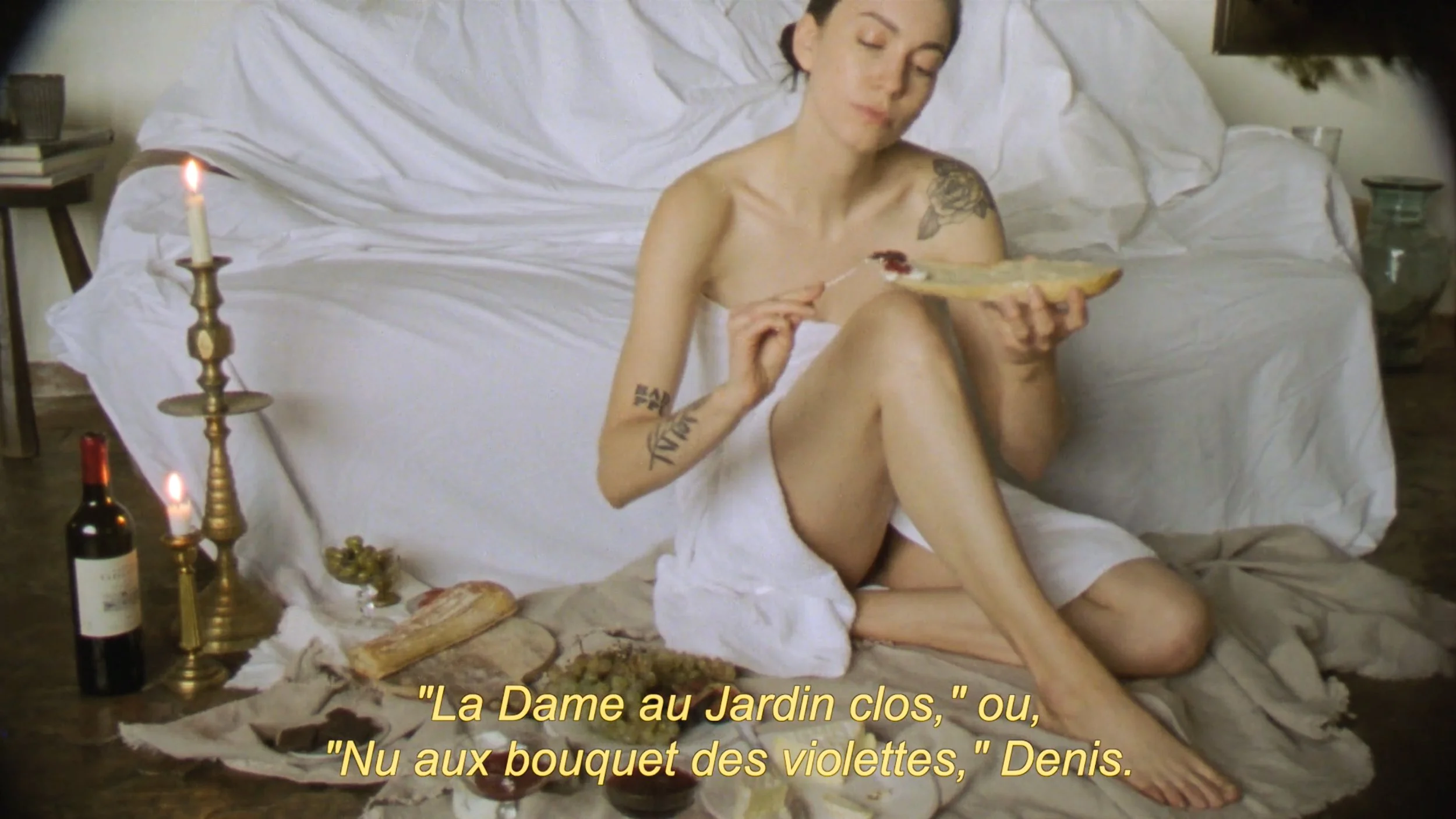 solitude (l'origin du monde), digitized 16mm film, 11 minutes 55 seconds.