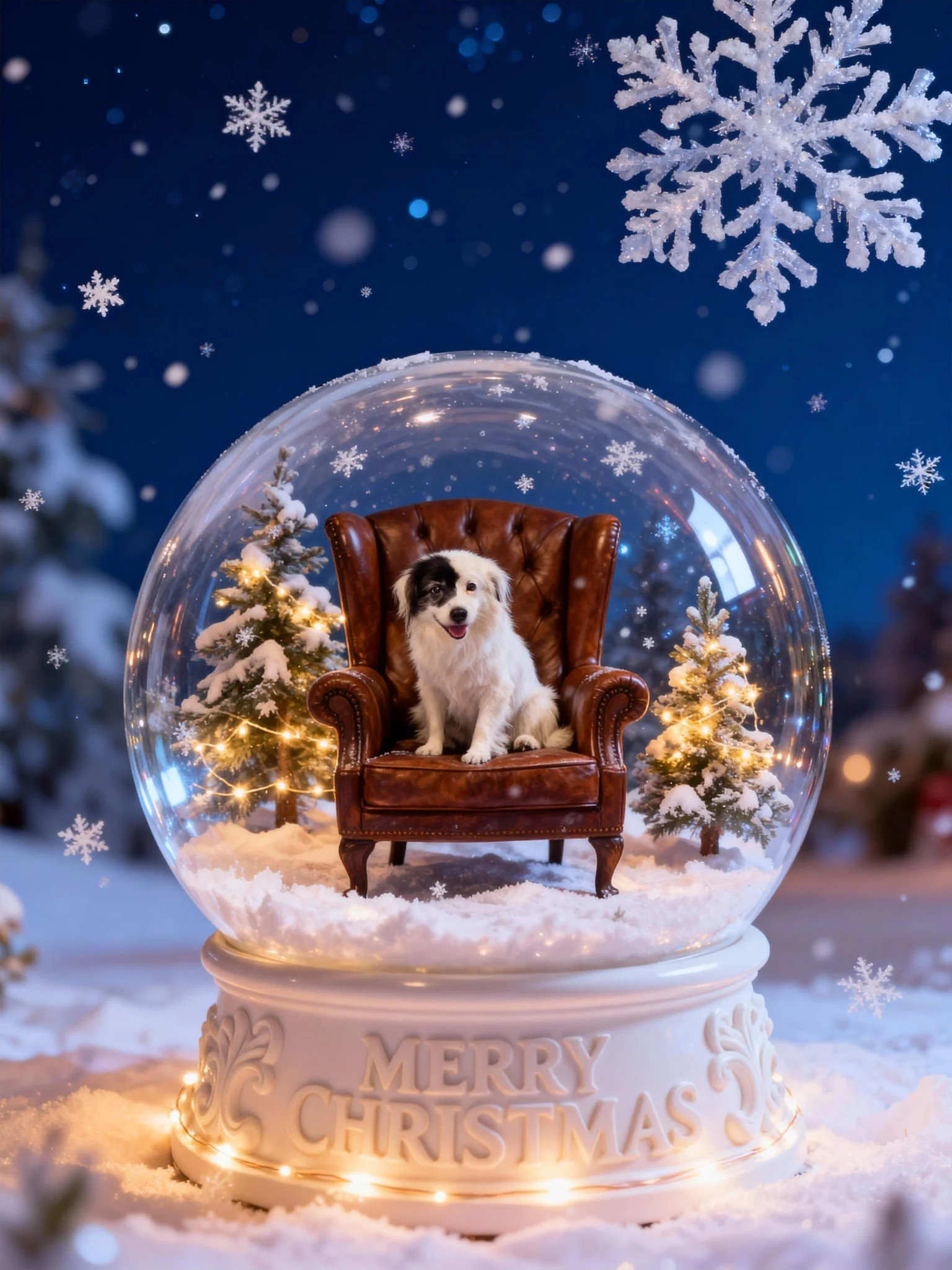 Patch snowglobe