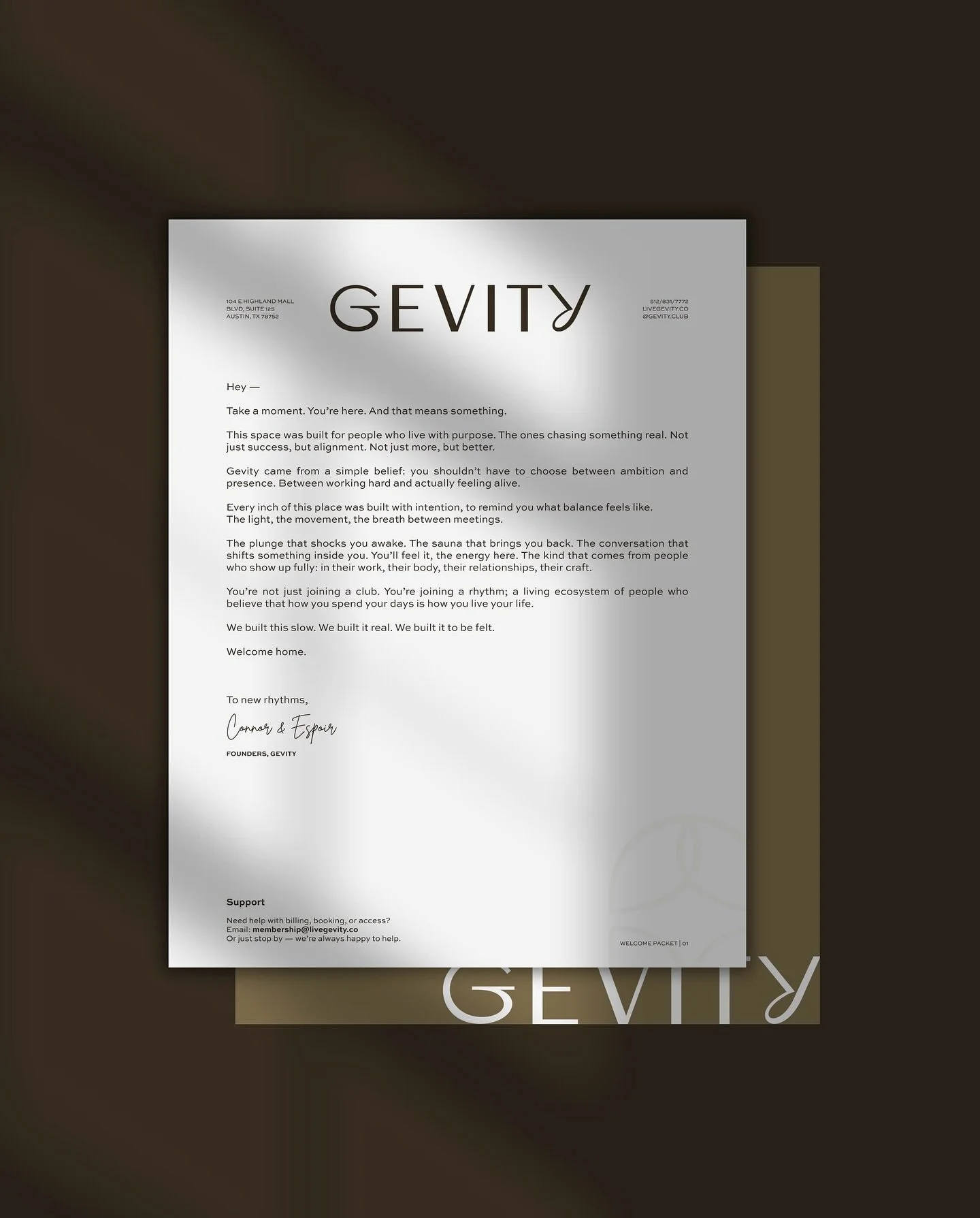 Sucker for a letterhead 🤎💌