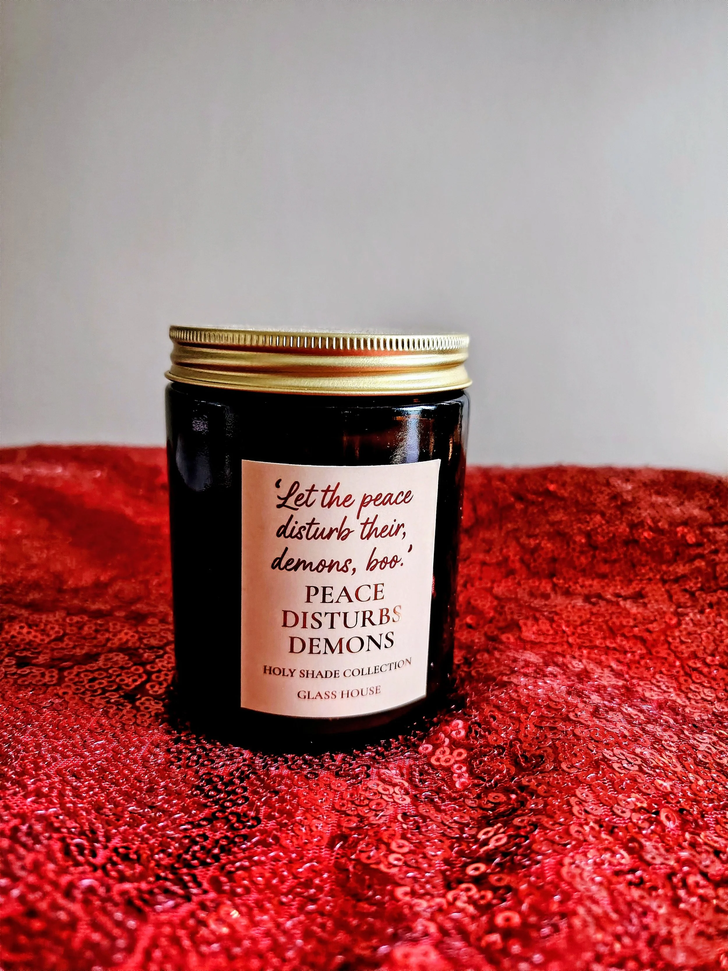 Let the peace disturb their demons, boo