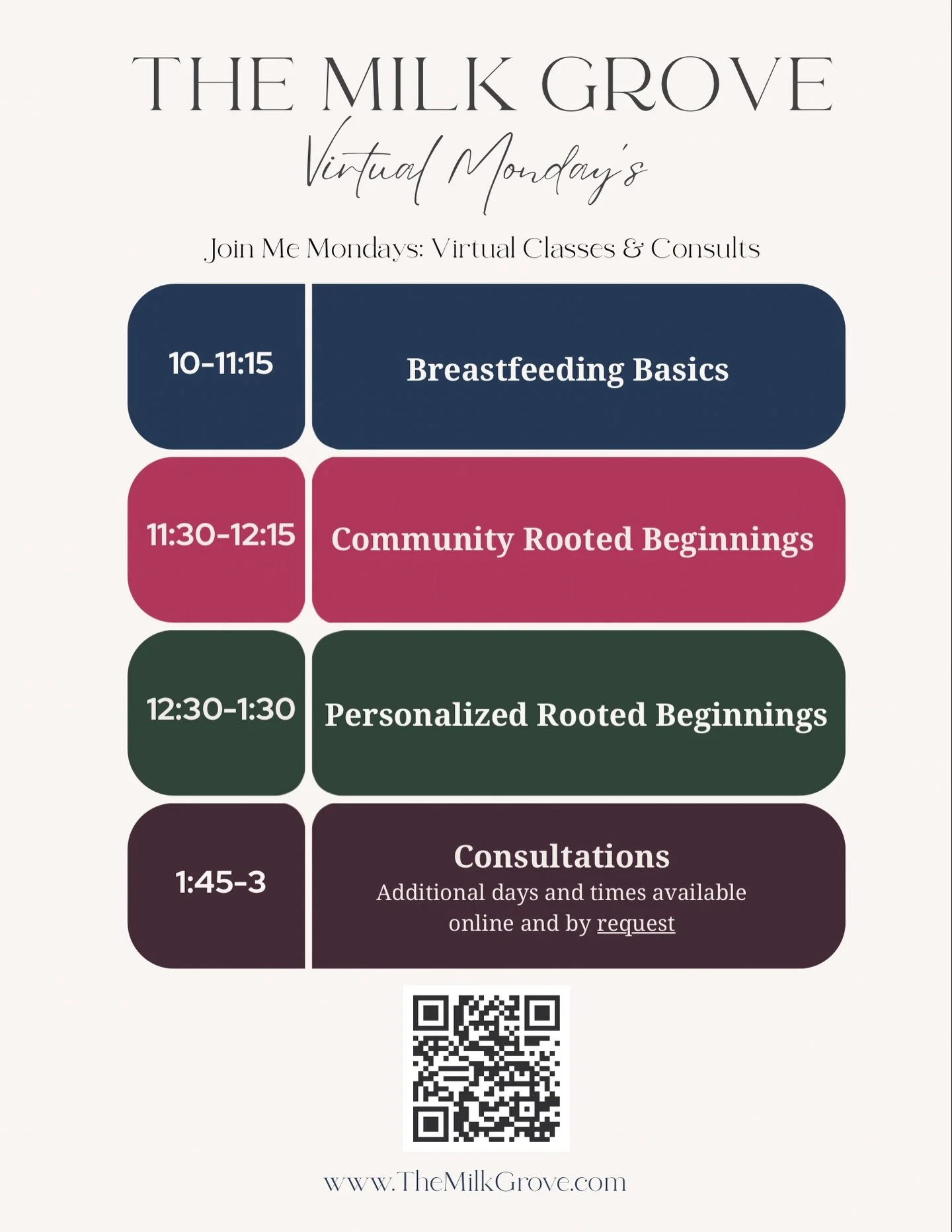 🌿FRIENDS&mdash; I have so much to pour into this that 45 minutes just wasn&rsquo;t cutting it. So I&rsquo;ve extended my Breastfeeding Basics class by 30 minutes to make sure we can thoughtfully cover everything &mdash; from the second trimester thr