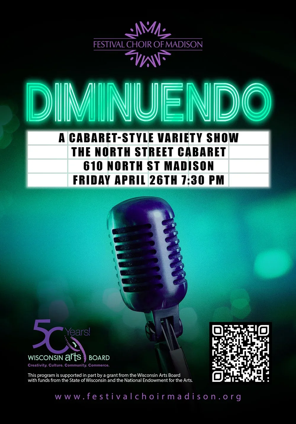 Diminuendo 24
The return of a new tradition and a celebration of all things Hollywood. Join us for an intimate evening of music, food, and fun in support of choral excellence. Featuring solo acts and a silent auction.