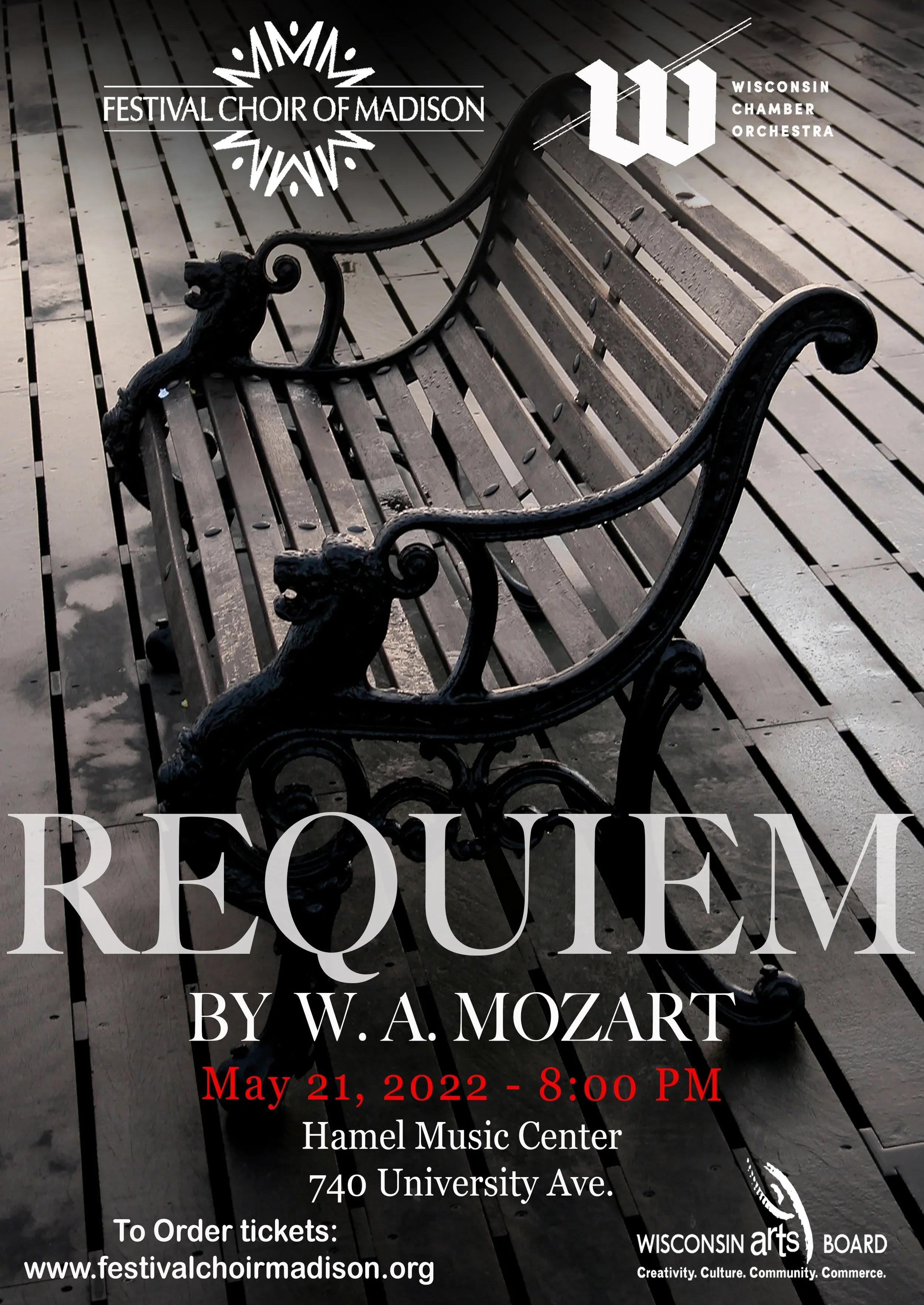 Motzart's Requiem
The Requiem begins, "Grant them eternal rest, Lord, and let perpetual light shine on them."
It is the perpetual light that fills Mozart's last piece, with music that uses the text of the Catholic mass for the dead to celebrate