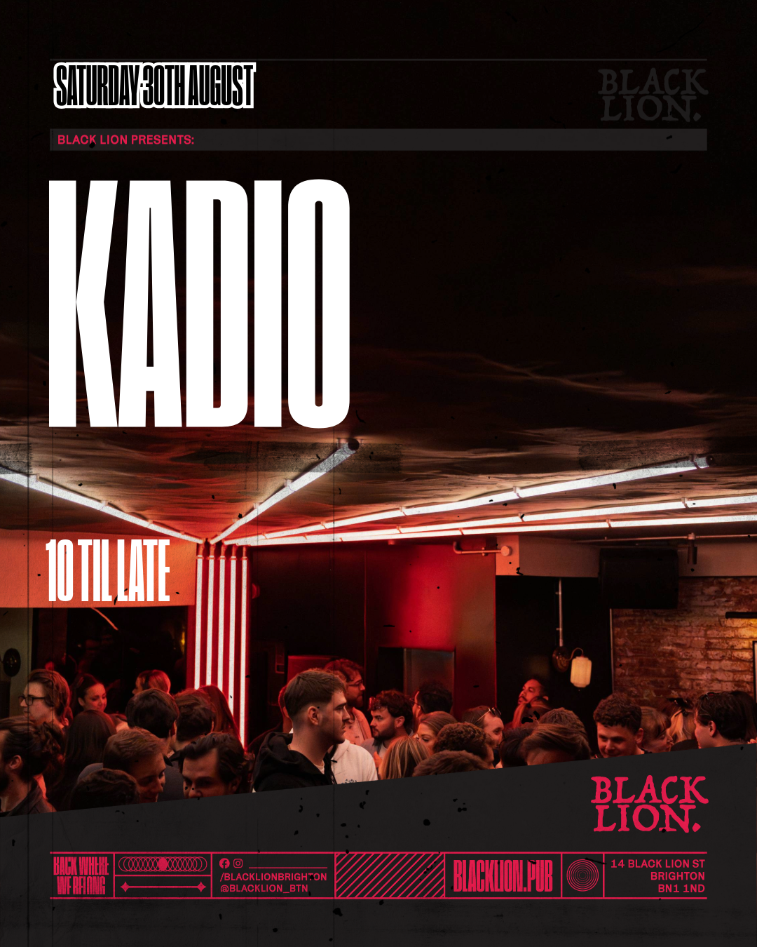 kadio//saturday night