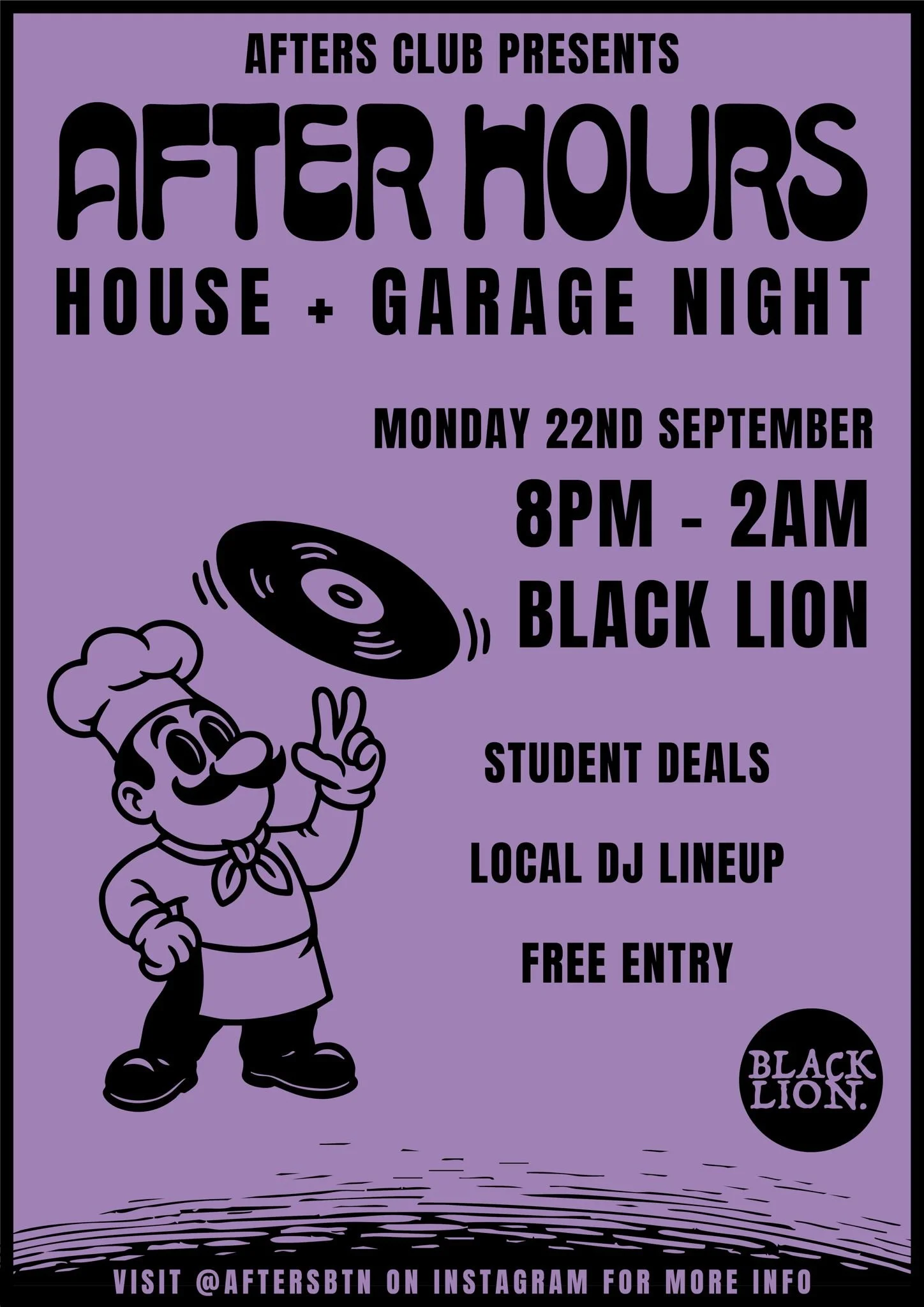 AFTER HOURS//STUDENT NIGHT